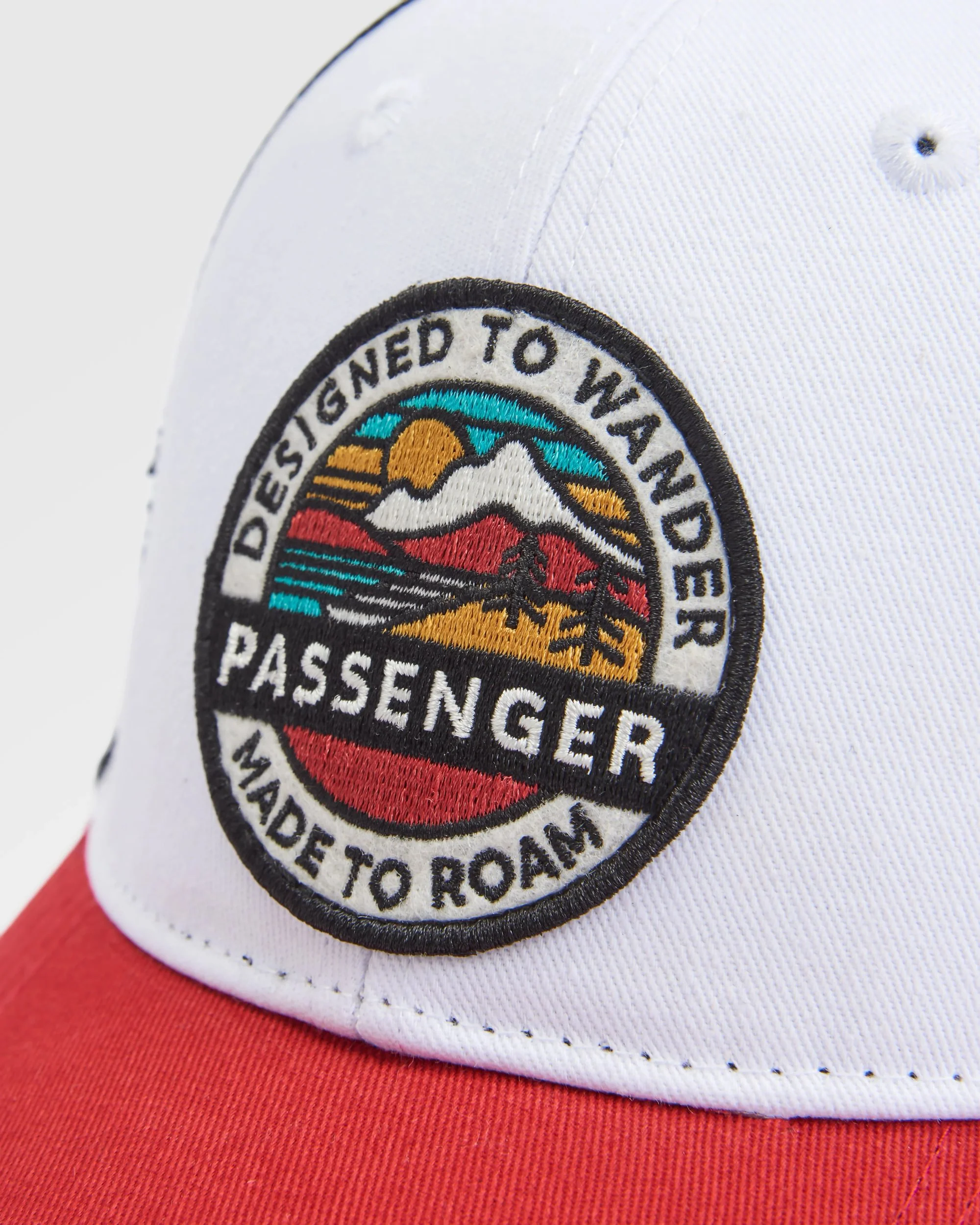 Odyssey Mesh Cap - Black/ Red Spice - Image 3