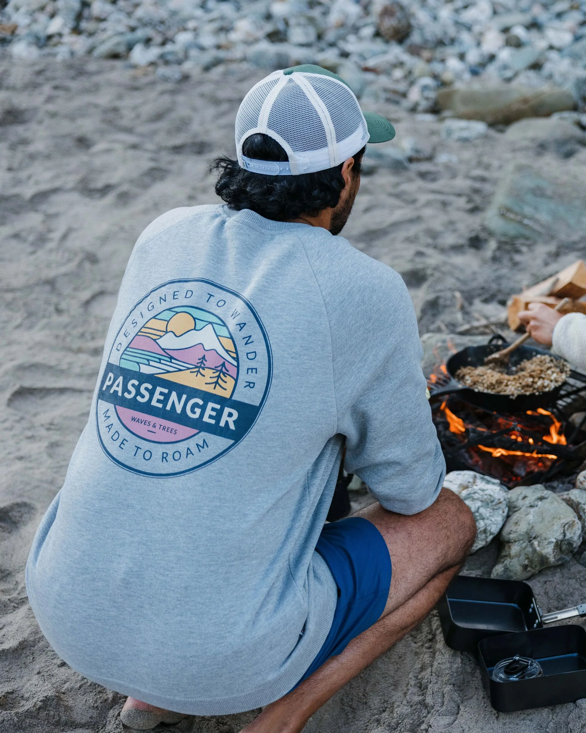 Odyssey Sweatshirt - Mid Grey Marl - Image 4