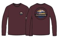 Odyssey LS T-Shirt - Wine Marl - Image 4