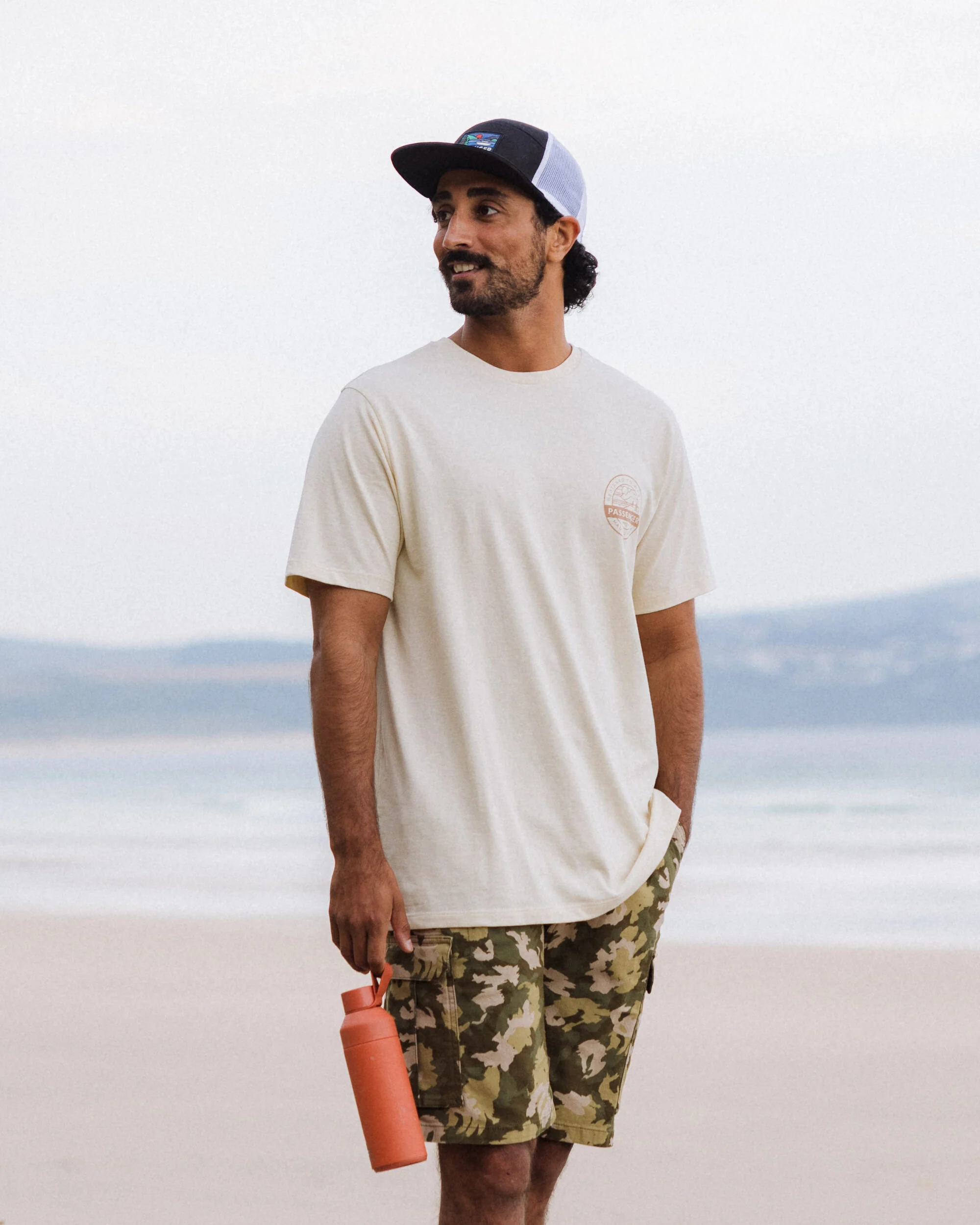 Odyssey Organic Cotton T-Shirt - Birch - Image 3