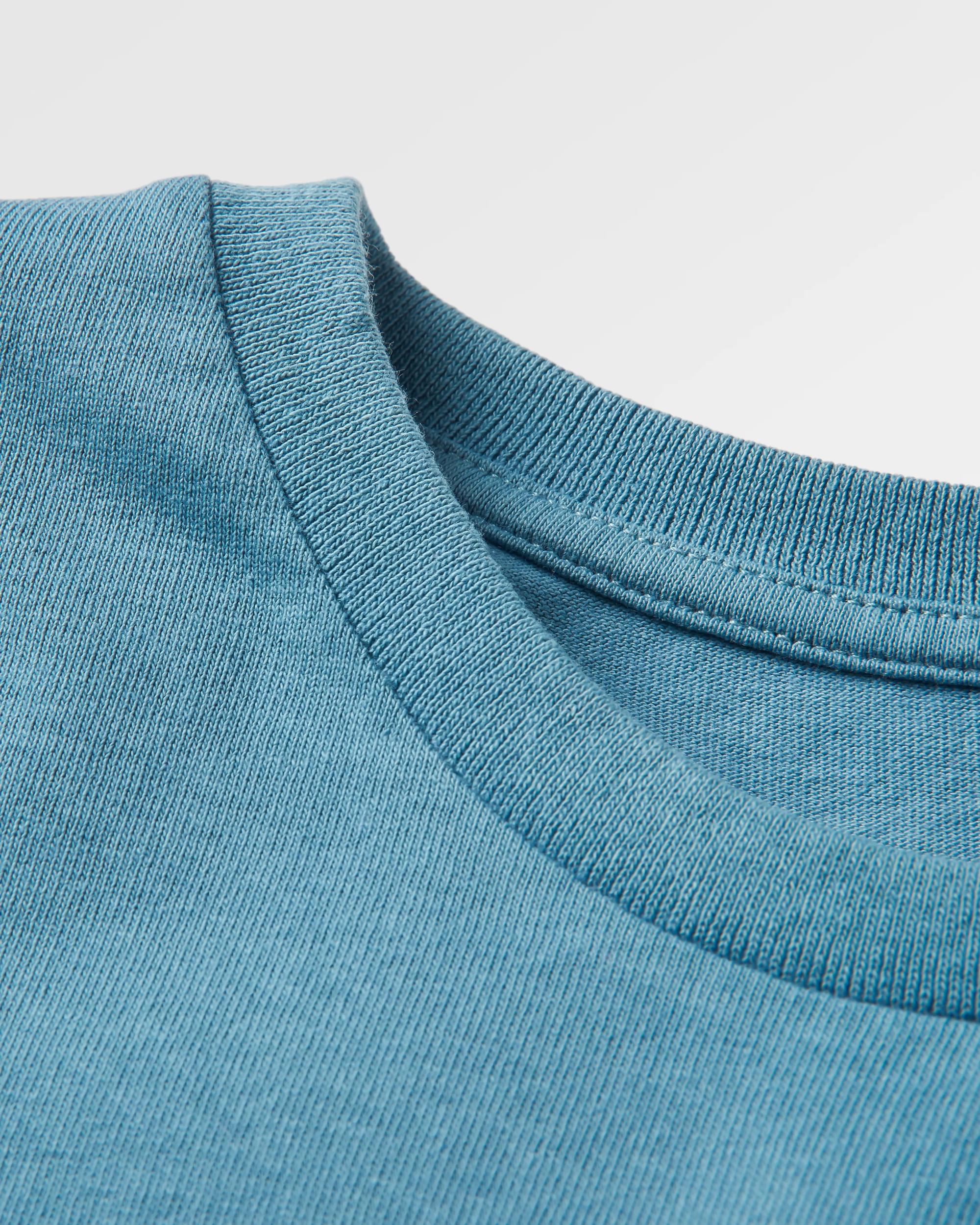 Odyssey Organic Cotton T-Shirt - Provincial Blue - Image 4