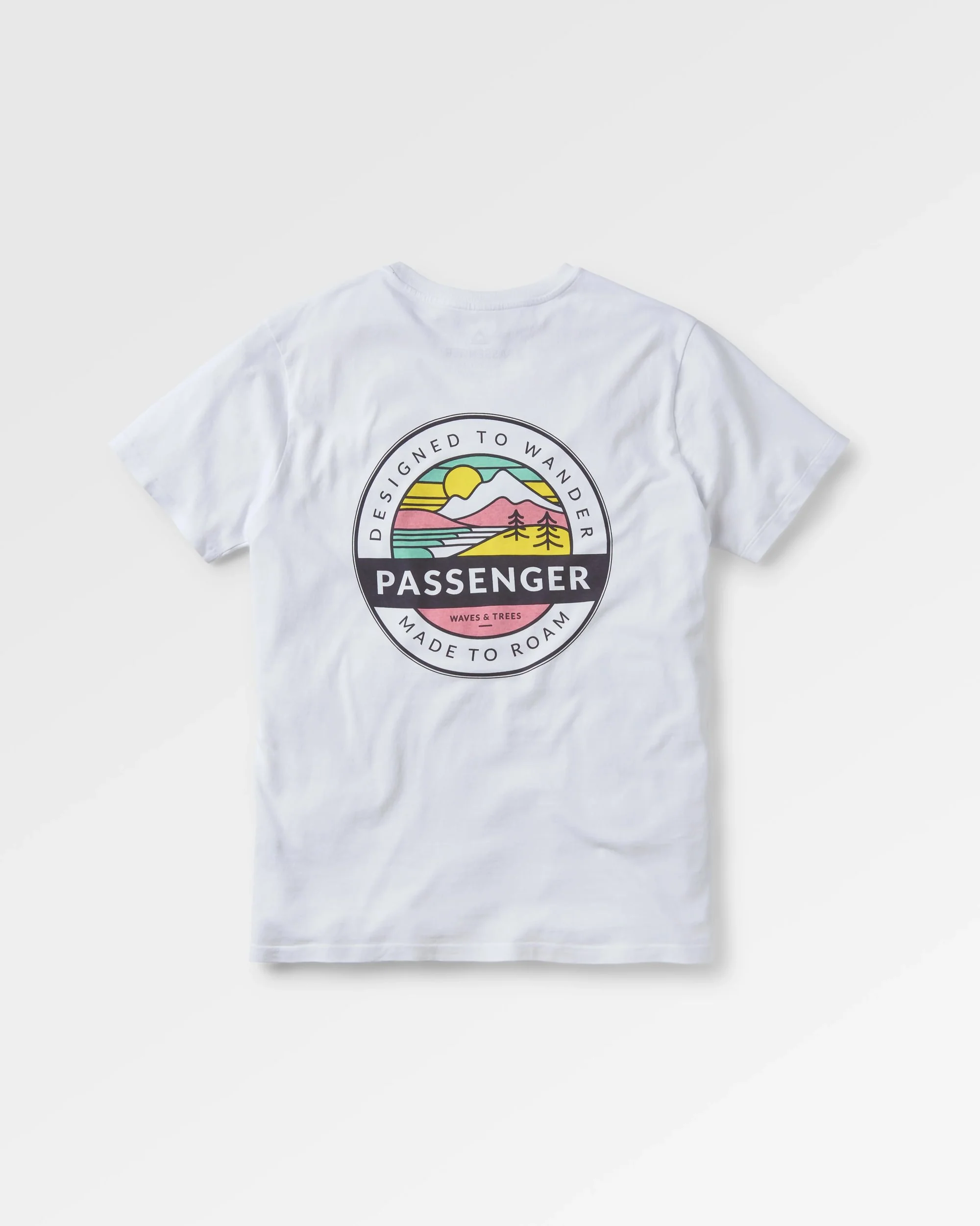 Odyssey Organic Cotton T-Shirt - White - Image 4