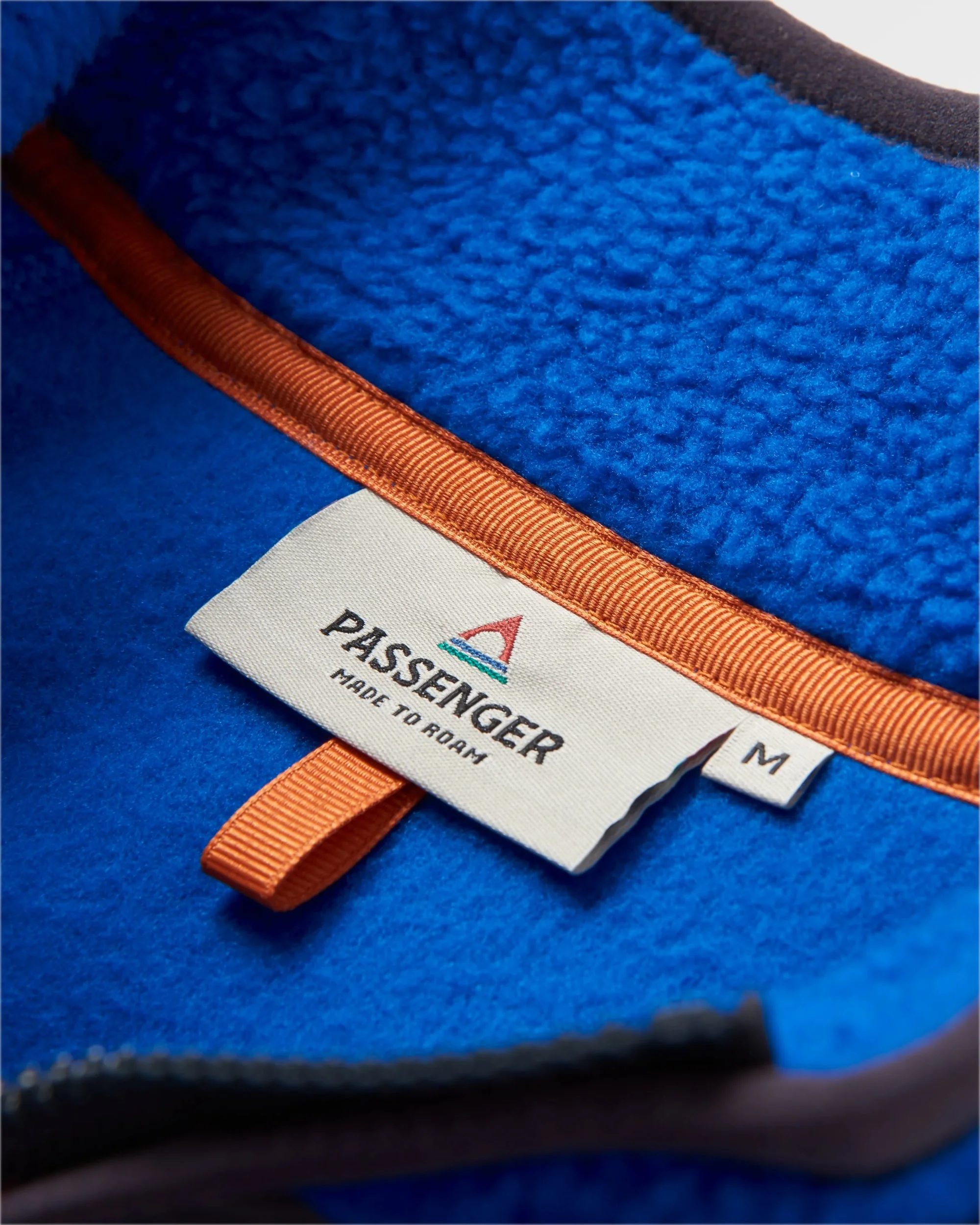 Offgrid 1/2 Zip Sherpa Fleece - Azure Blue - Image 8