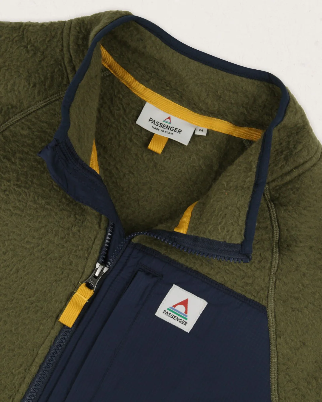 Offgrid 1/4 Zip Sherpa Fleece - Khaki - Image 7