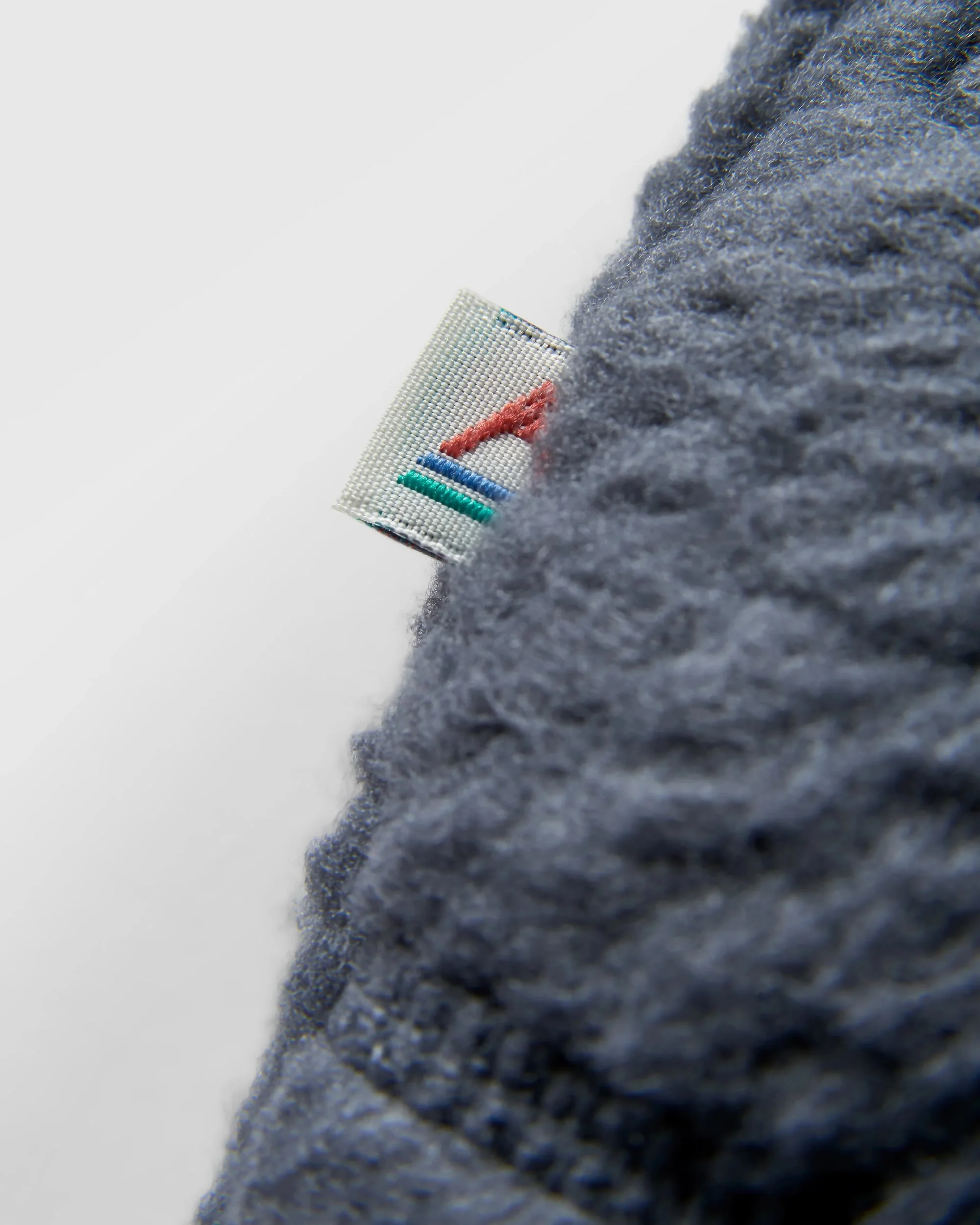 Offgrid 1/2 Zip Sherpa Fleece - Oatmeal/Charcoal - Image 11