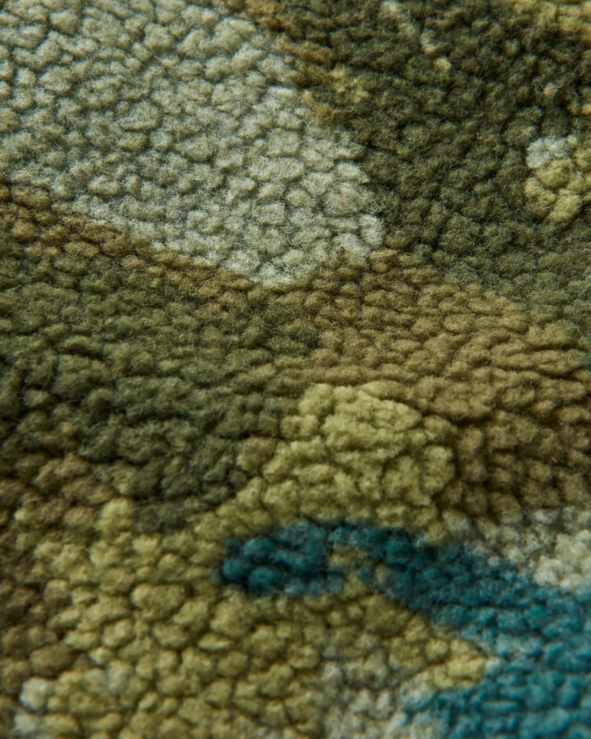 Offroad Sherpa 1/2 Zip Fleece - Alpine Camo Khaki - Image 9