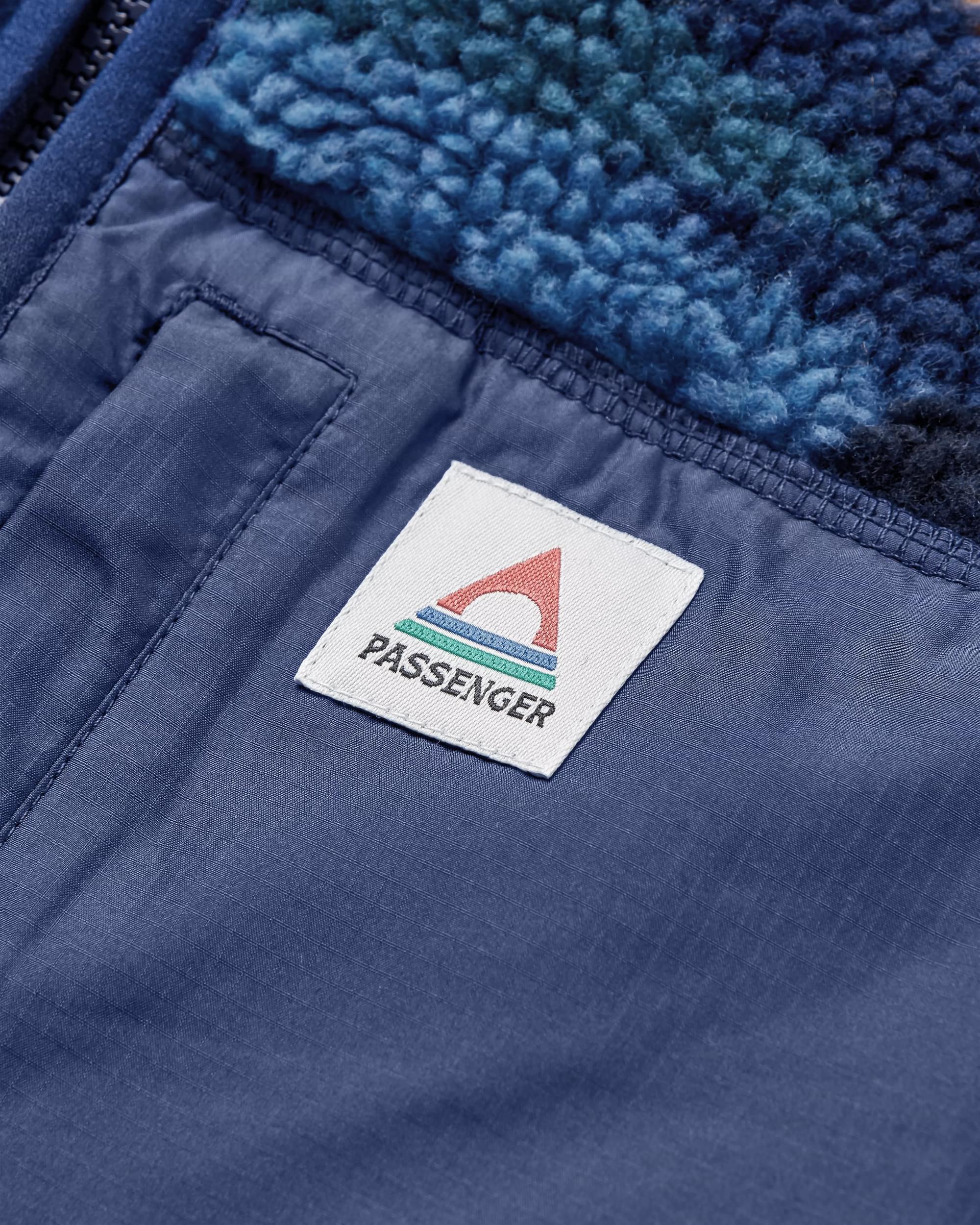 Offroad Sherpa 1/2 Zip Fleece - Scenic Navy - Image 8