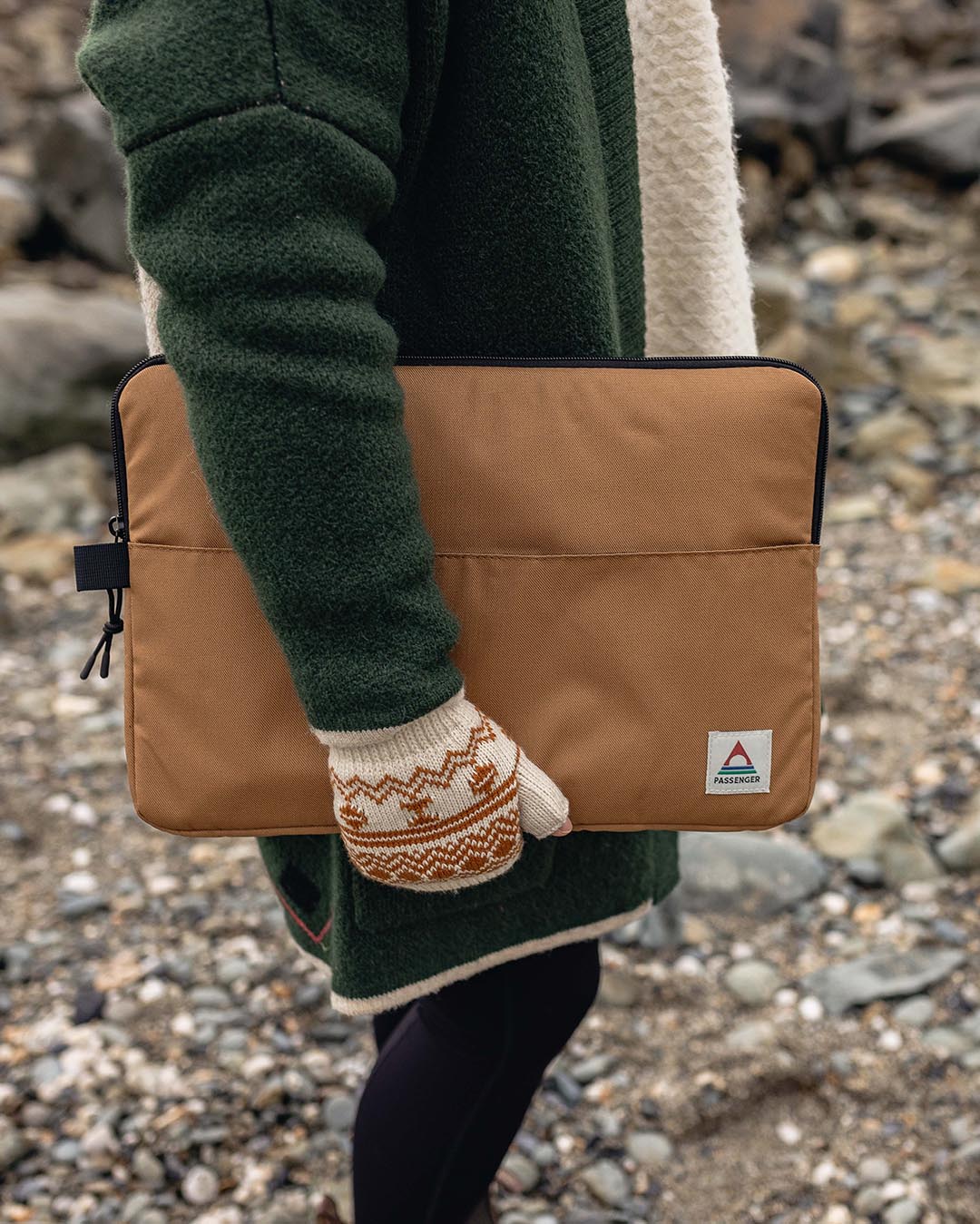 On-The-Go Laptop Sleeve - Golden Brown - Image 4