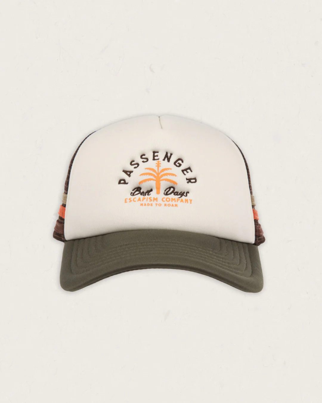 Onda Snapback Trucker Cap - Khaki - Image 2