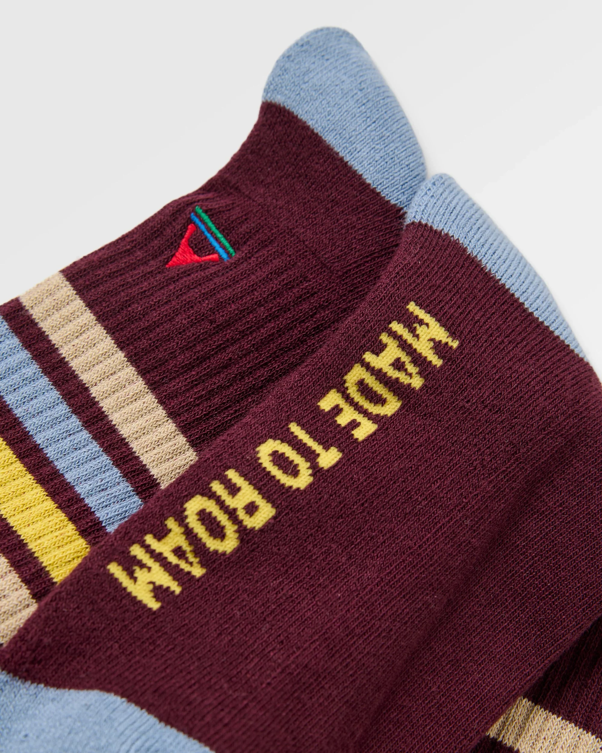 Classic Midweight Crew Socks - Fig - Image 6