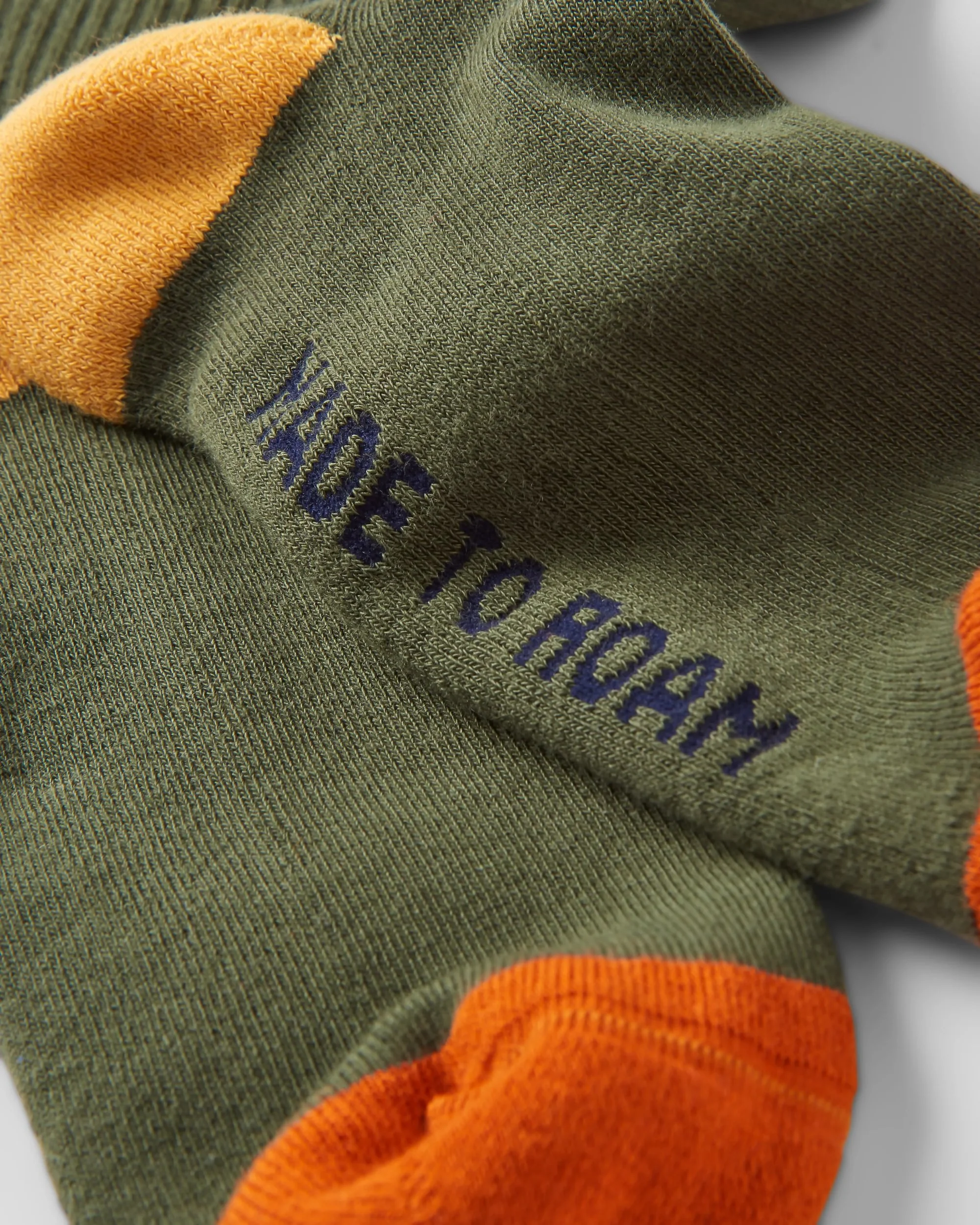 Classic Midweight Crew Socks - Khaki - Image 4