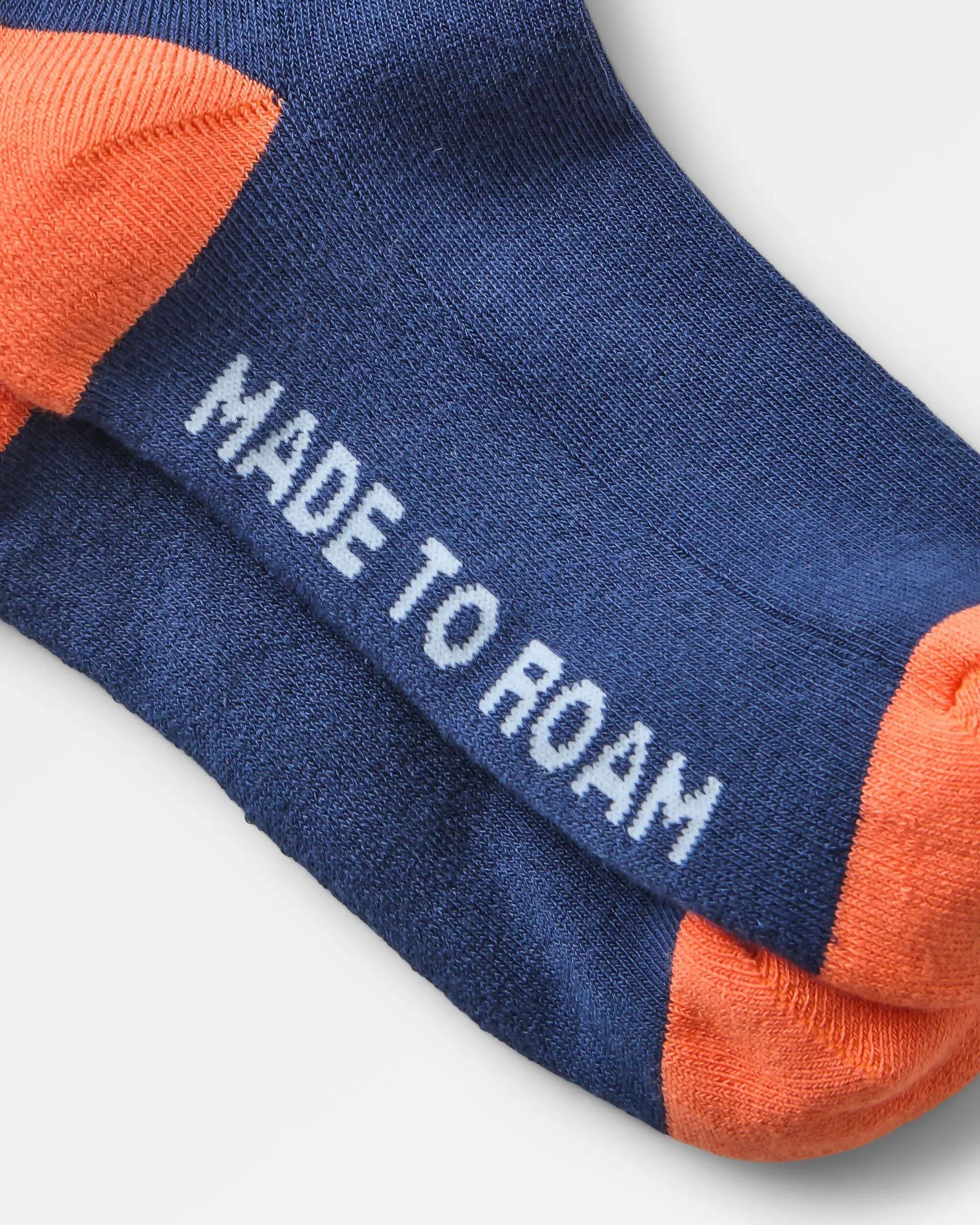 Classic Midweight Crew Socks - Rich Navy - Image 4