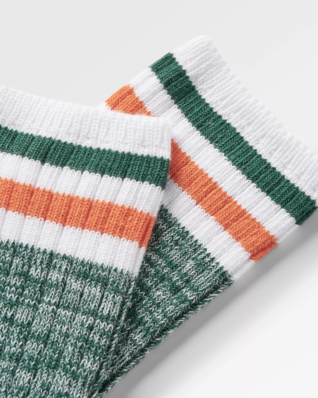 Organic Midweight Rib Socks - Deep Ocean - Image 4