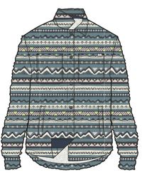 Orion Sherpa-Lined Polar Fleece Shirt - Mountain Geo Arctic - Image 12