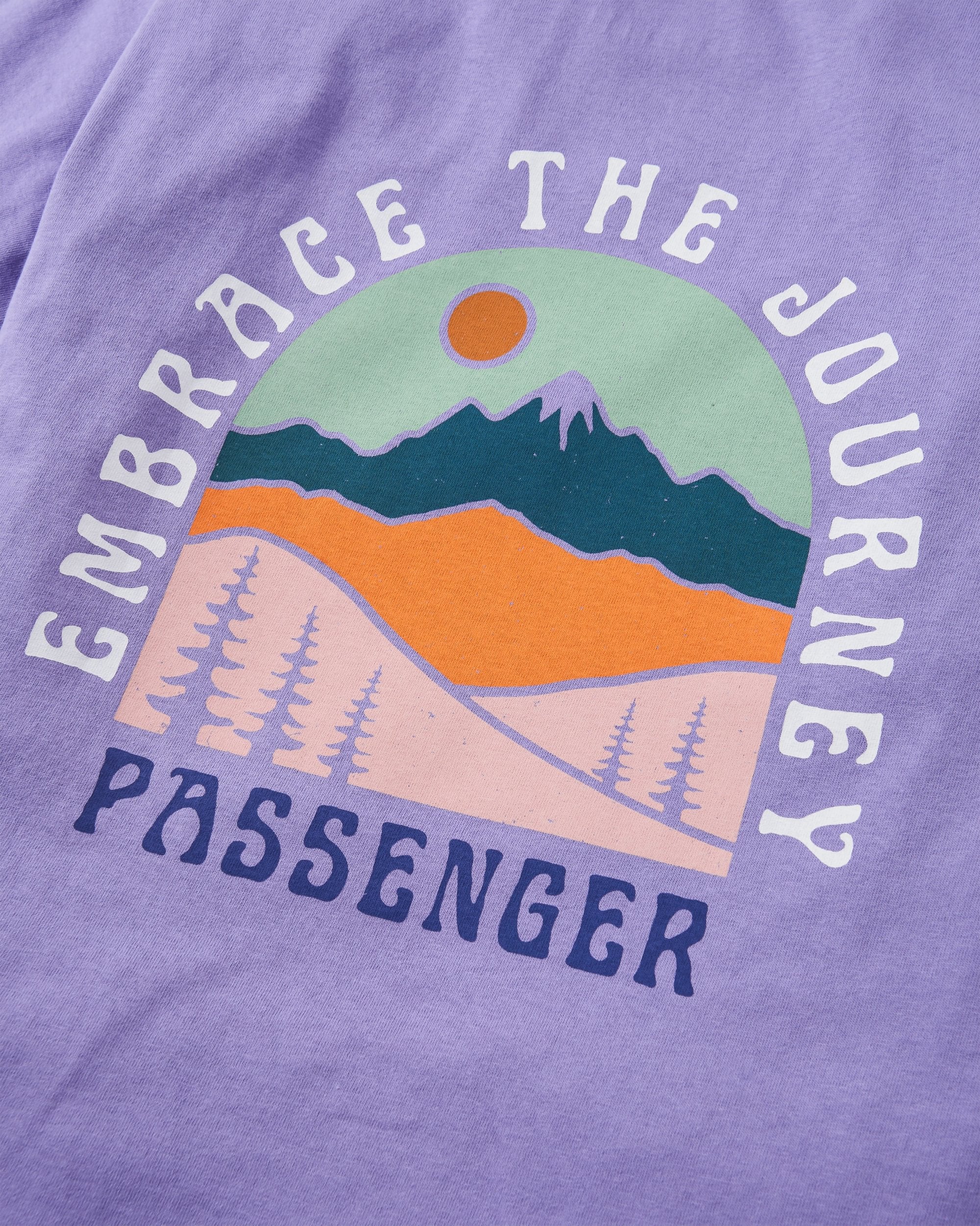 Outlook T-Shirt - Retro Purple - Image 7