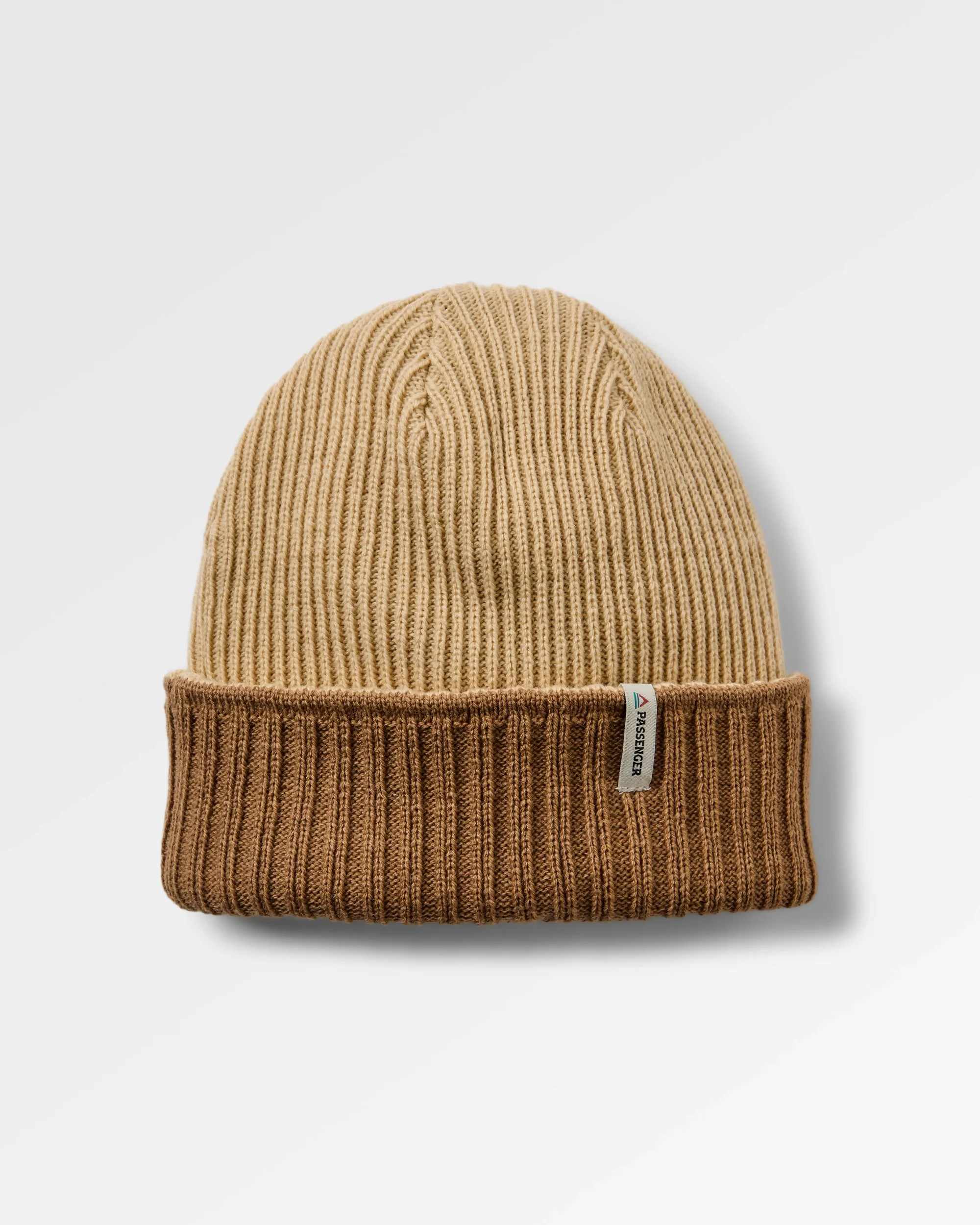 Outlook Reversible Beanie - Toffee/Stone - Image 2