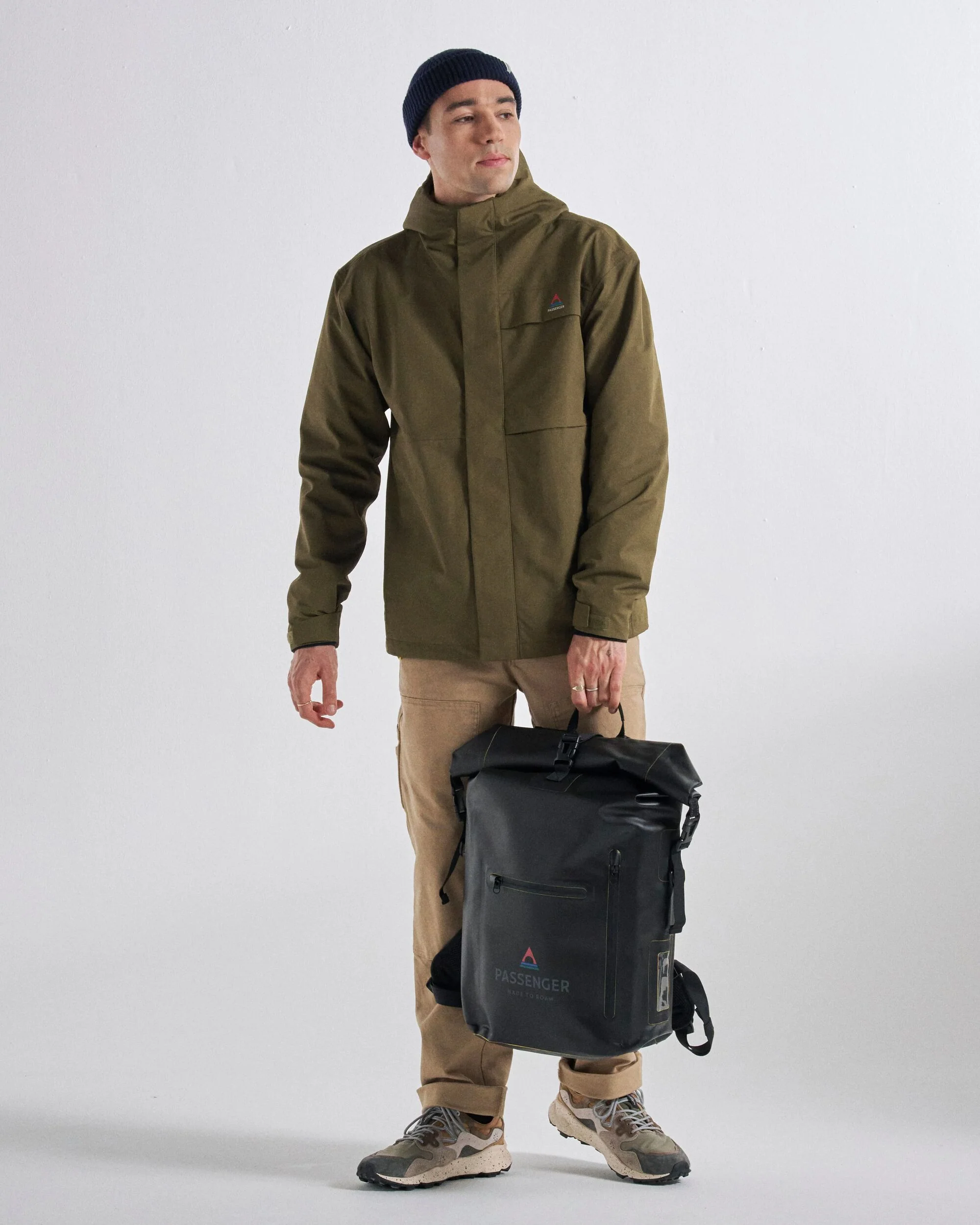 Overland Waterproof Jacket - Dark Olive - Image 4