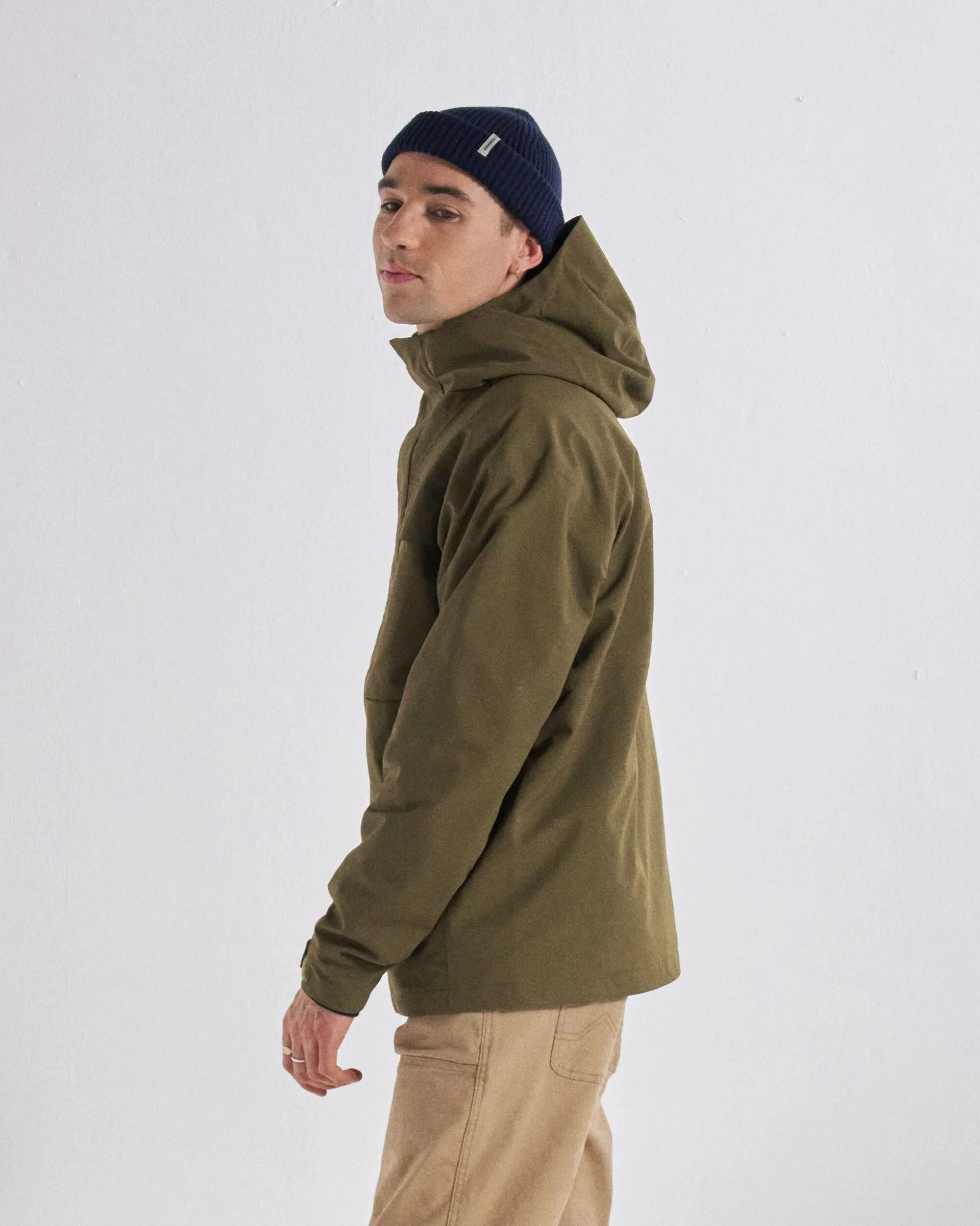 Overland Waterproof Jacket - Dark Olive - Image 5
