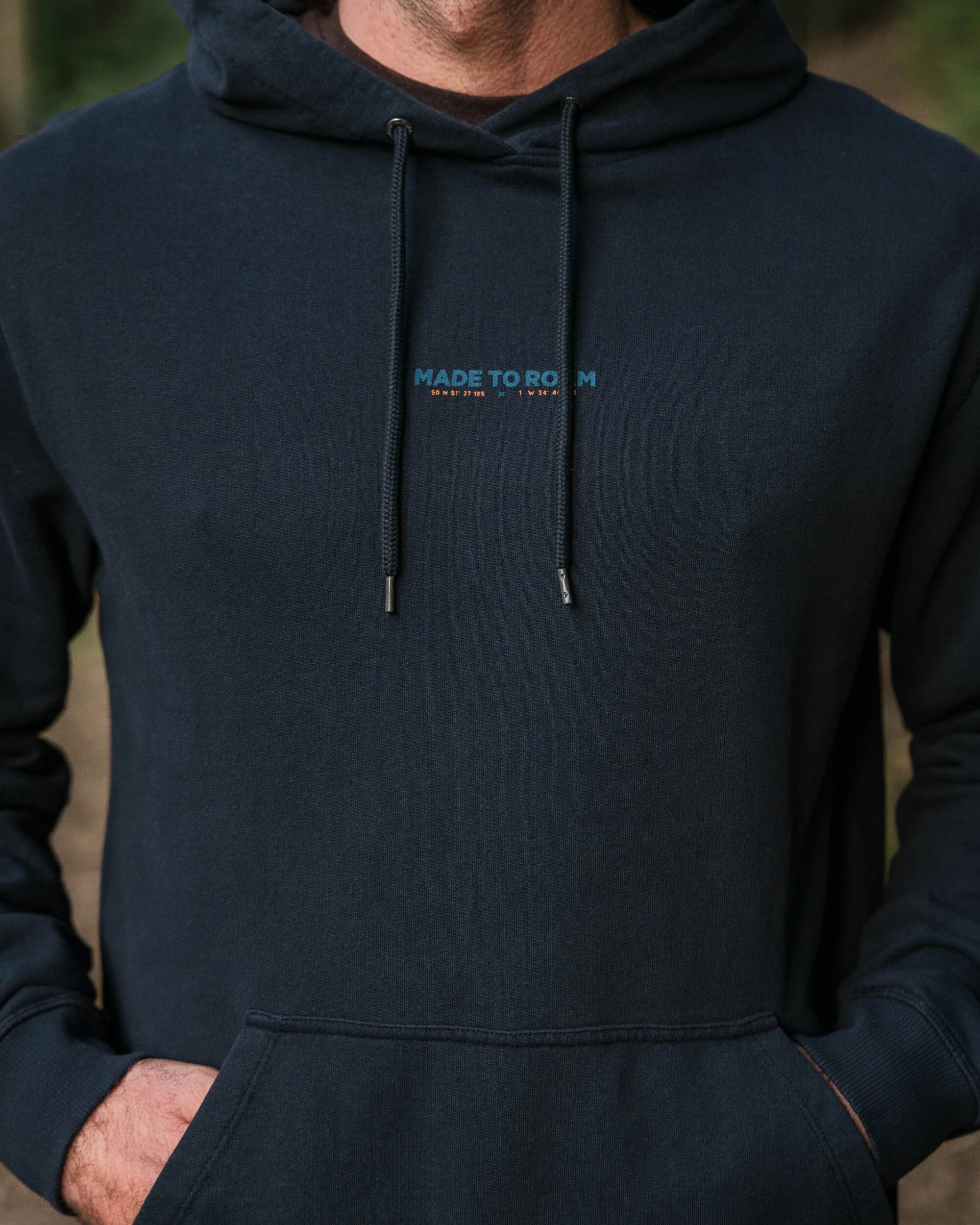 Pace Hoodie - Deep Navy - Image 3