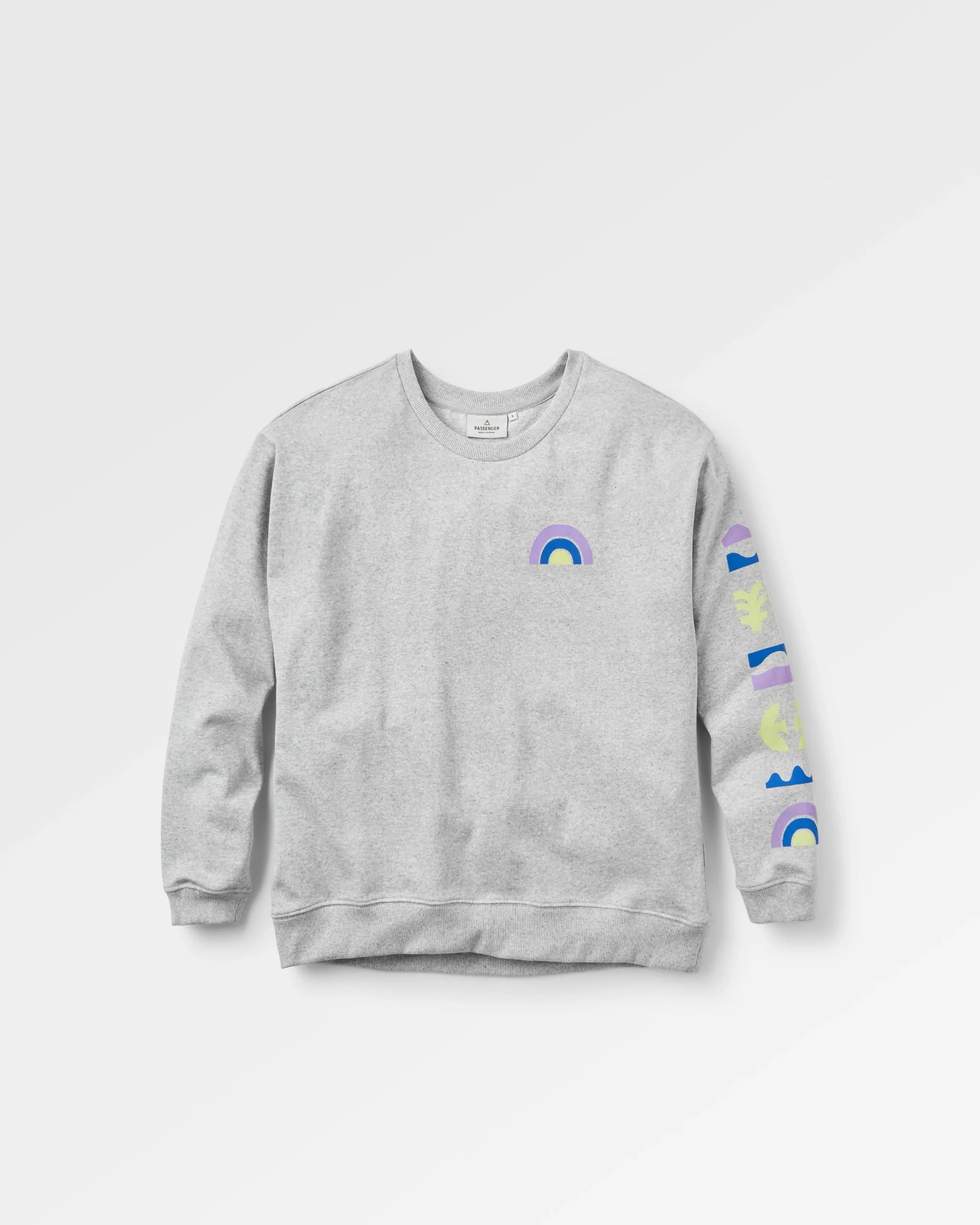 Papercut Sweatshirt - Grey Marl - Image 2