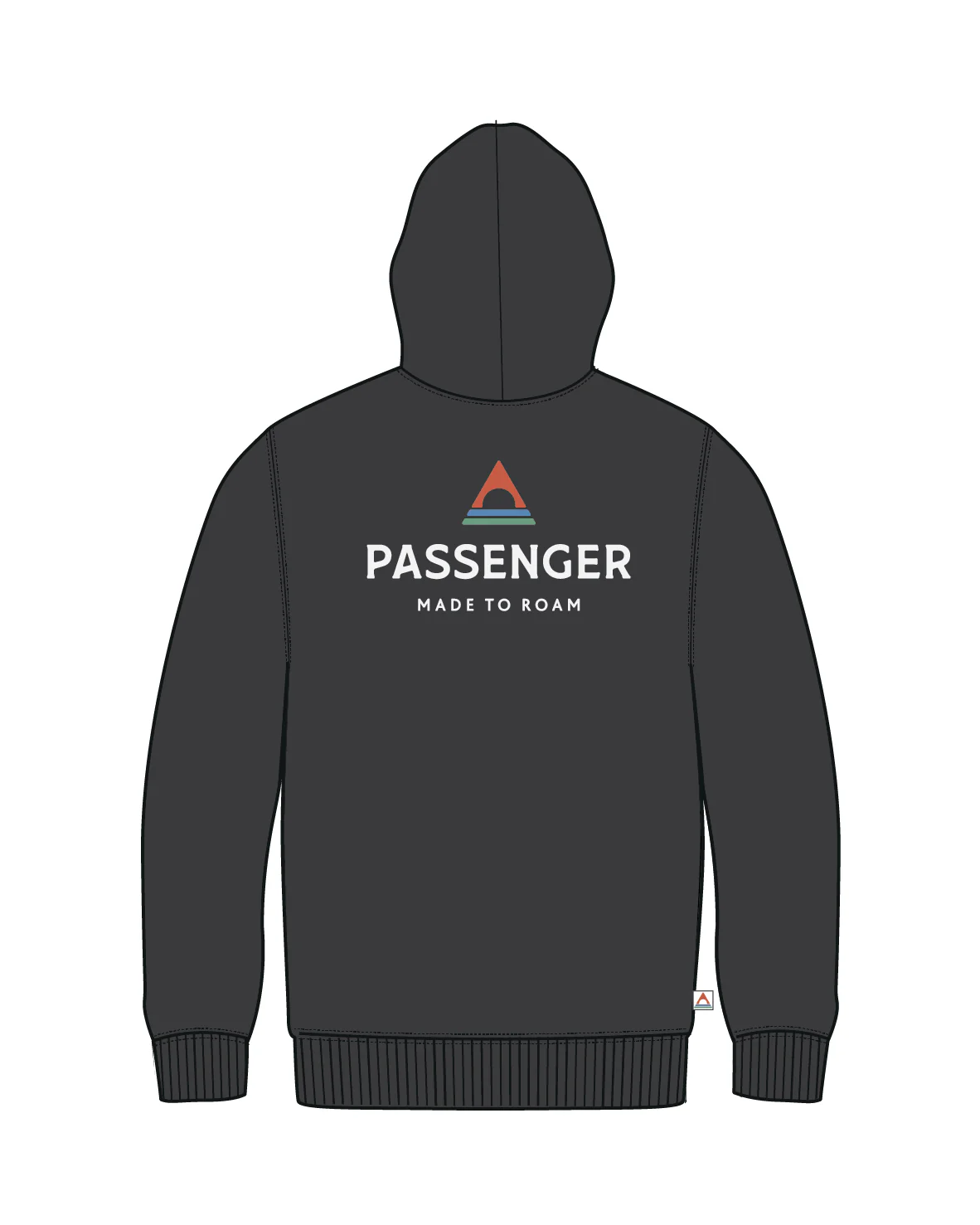 Passenger Relaxed Fit Hoodie - Black - Image 12