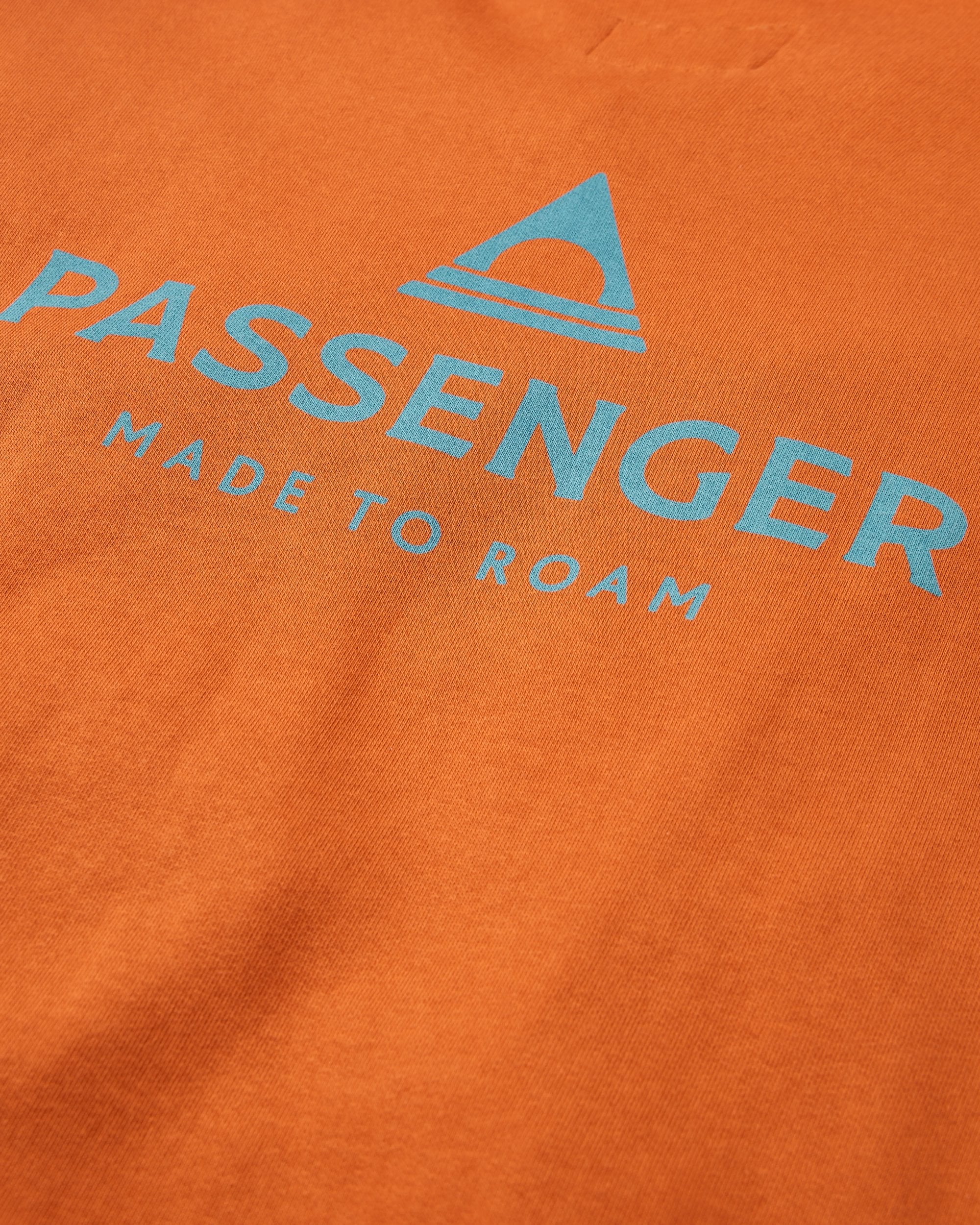 Passenger Relaxed Fit Hoodie - Sunset Orange - Image 8