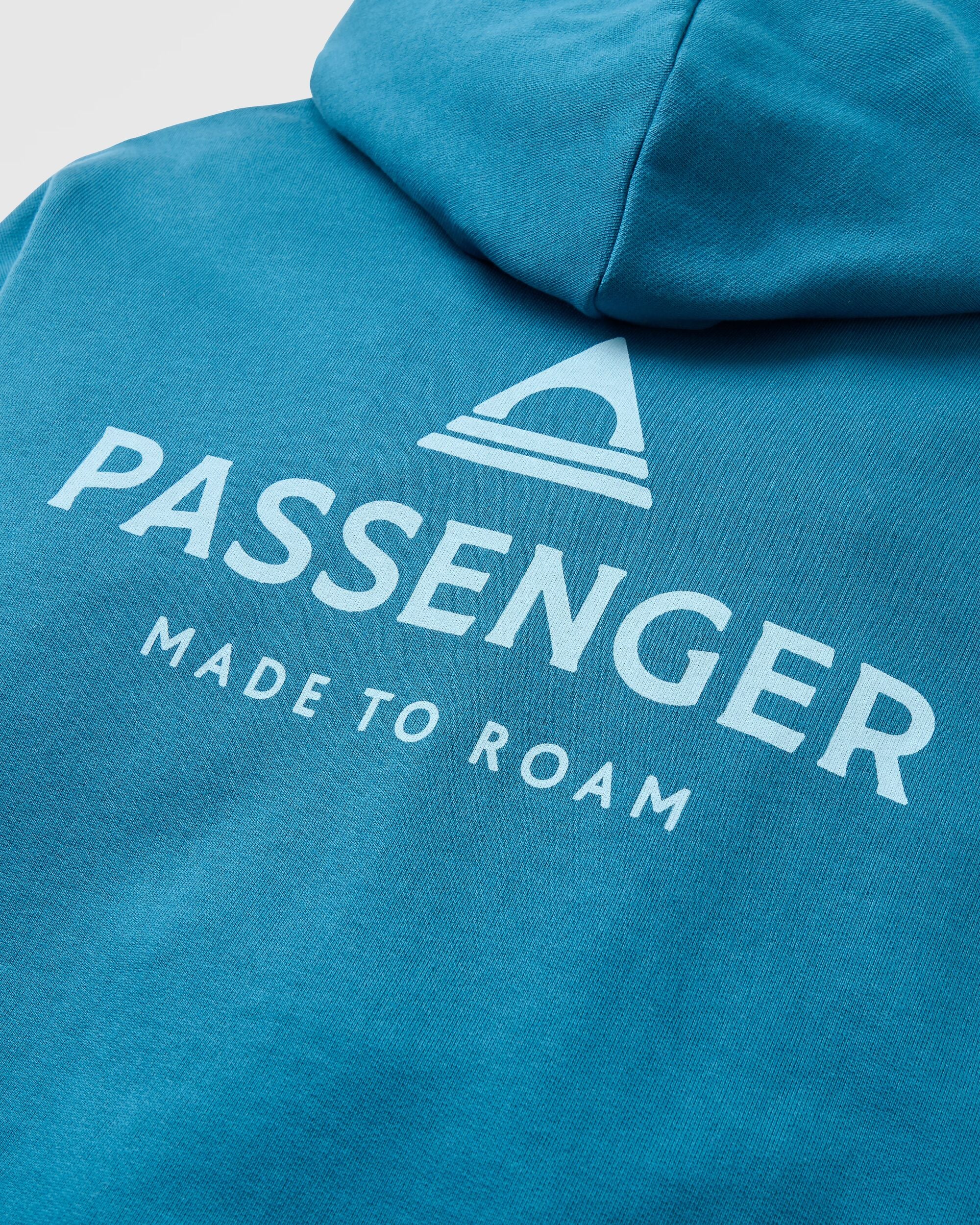 Passenger Relaxed Fit Hoodie - Tidal Blue - Image 6
