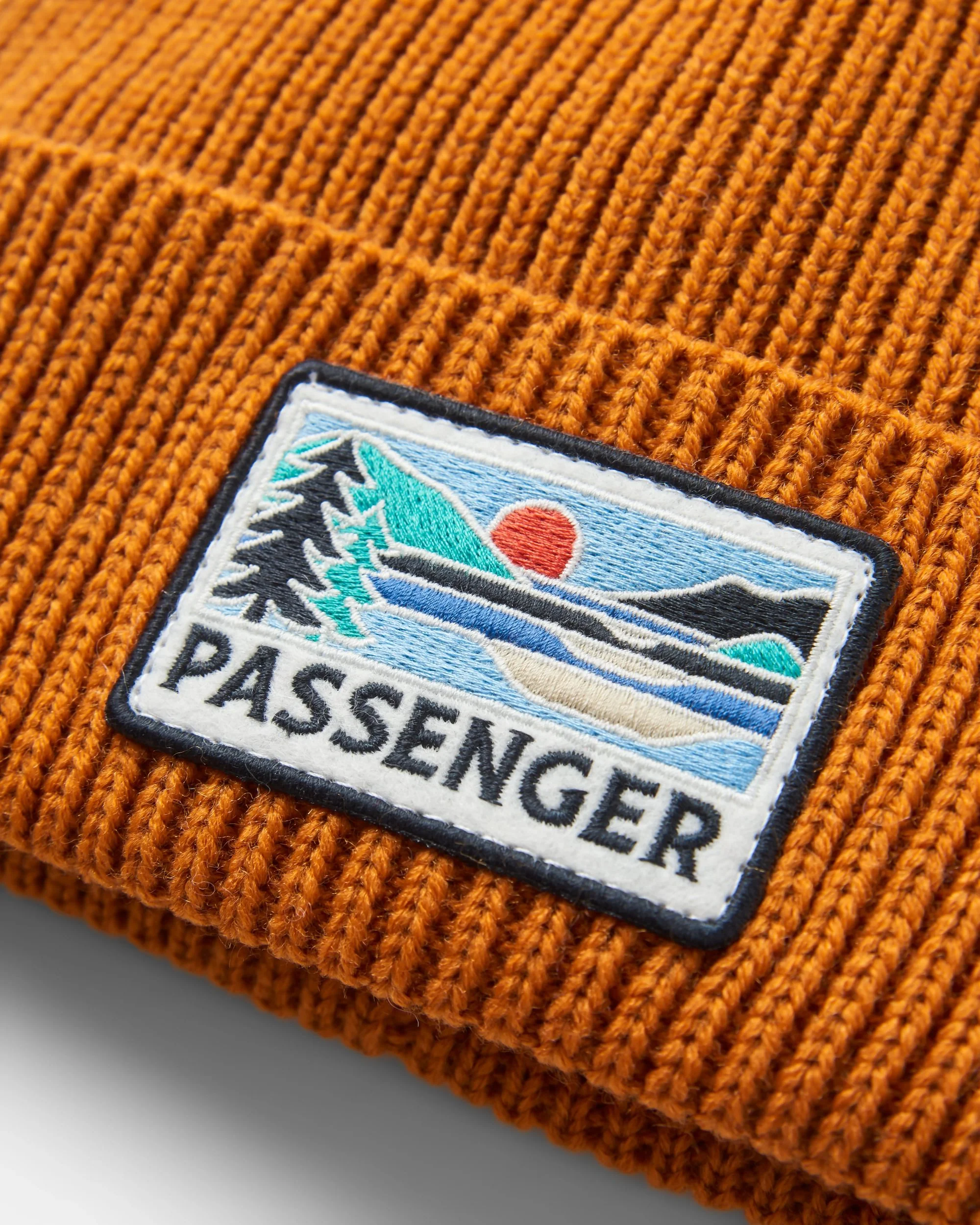 Passenger Beanie - Retro Orange - Image 2