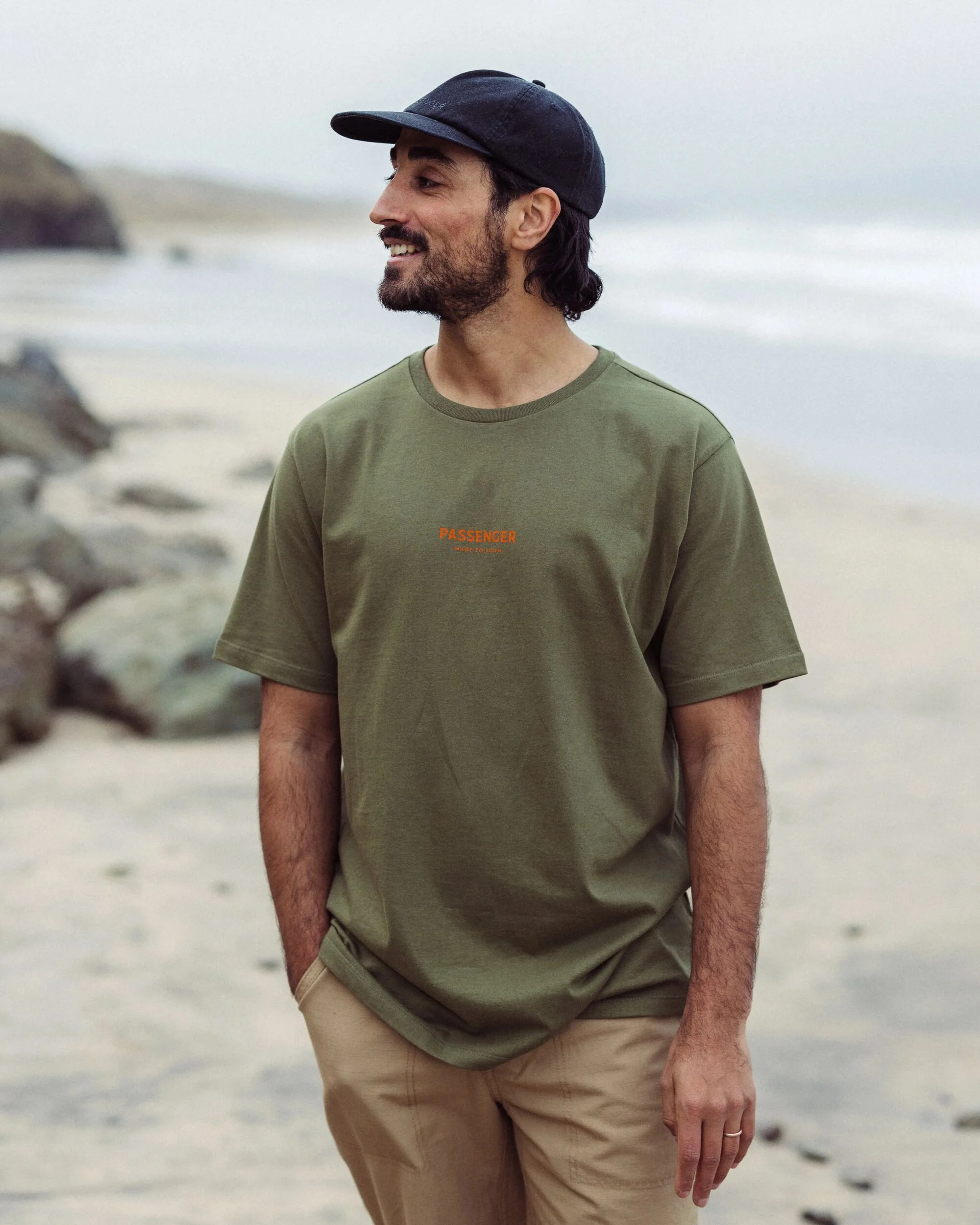 Passenger T-Shirt - Khaki - Image 3