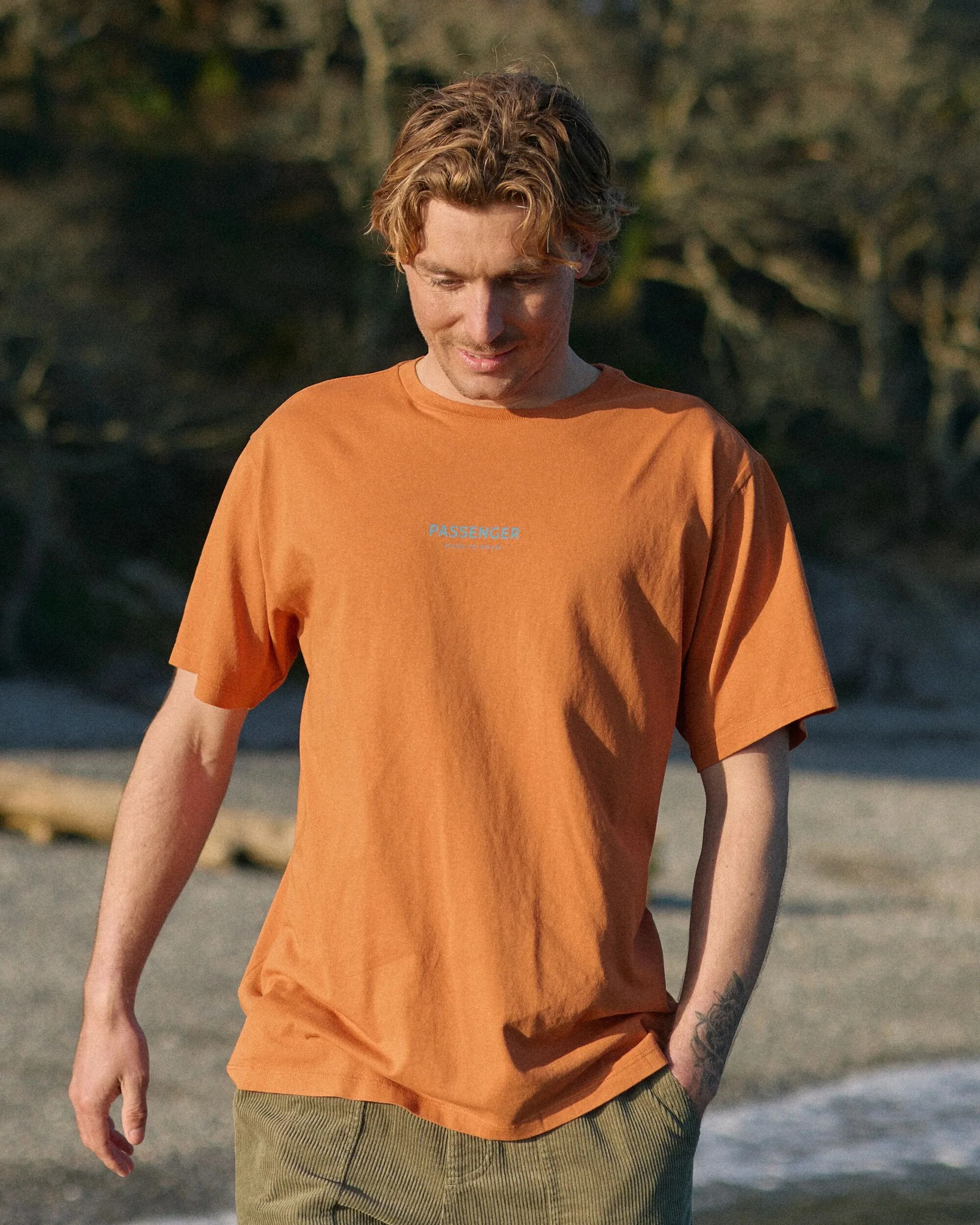 Passenger T-Shirt - Sunset Orange - Image 3