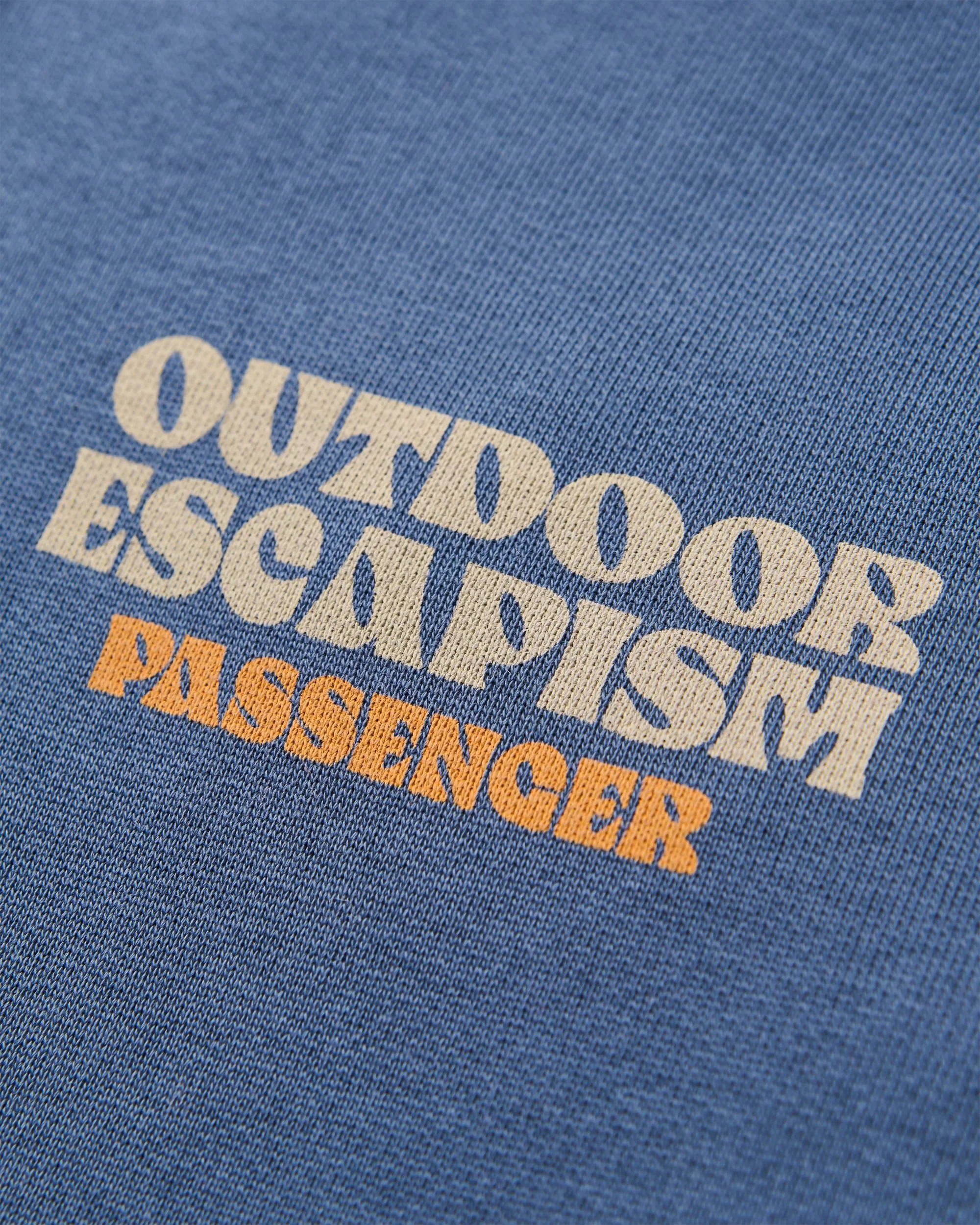 Patch Organic Cotton Hoodie - Rich Navy - Image 2