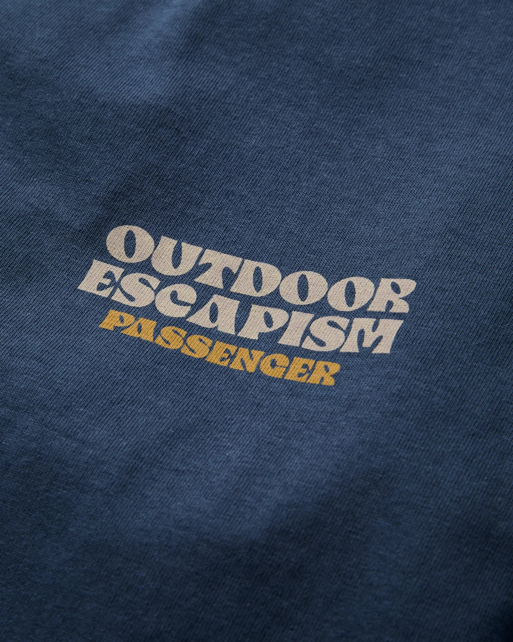 Patch LS T-Shirt - Rich Navy - Image 3