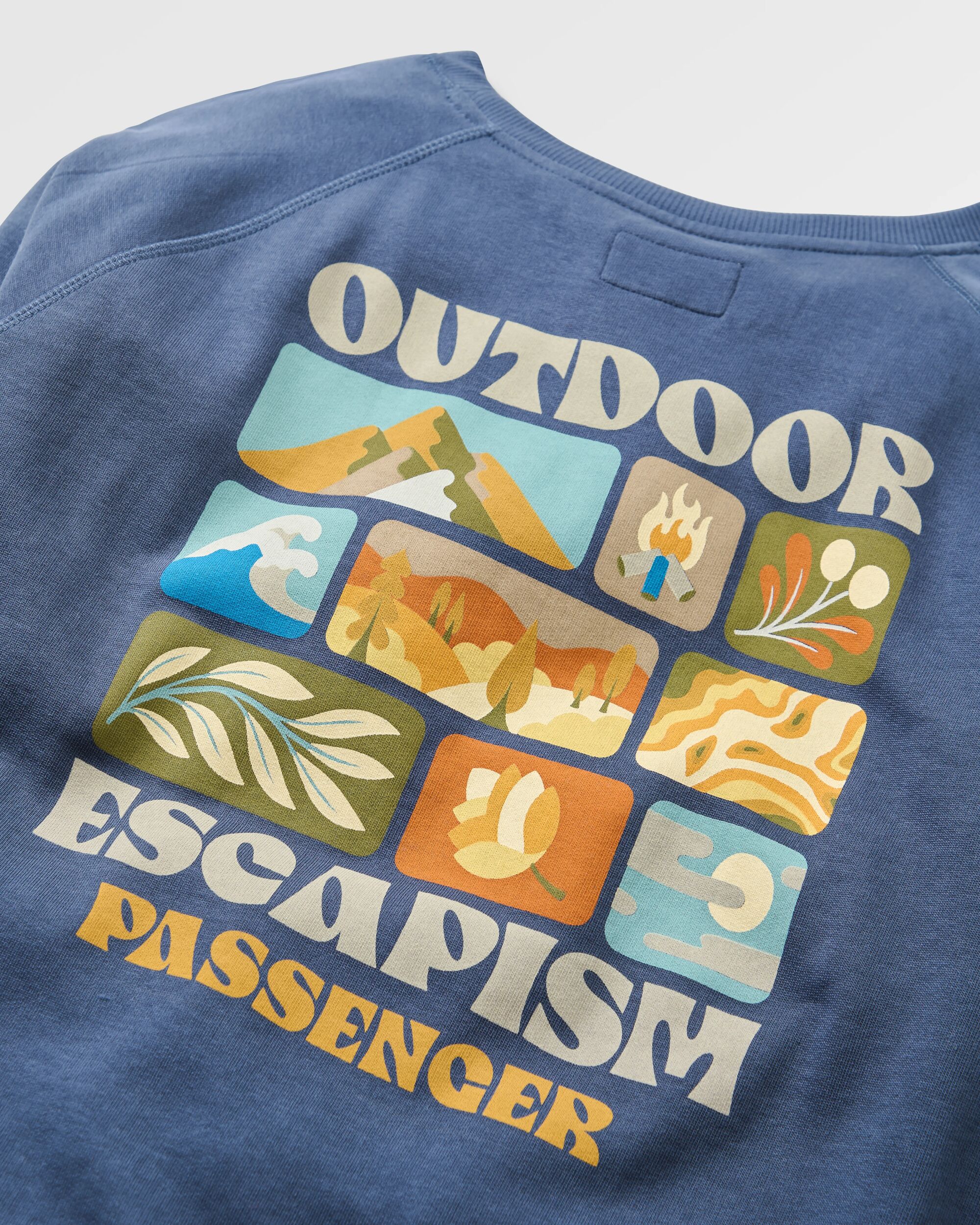 Patch Sweatshirt - Rich Navy - Image 6