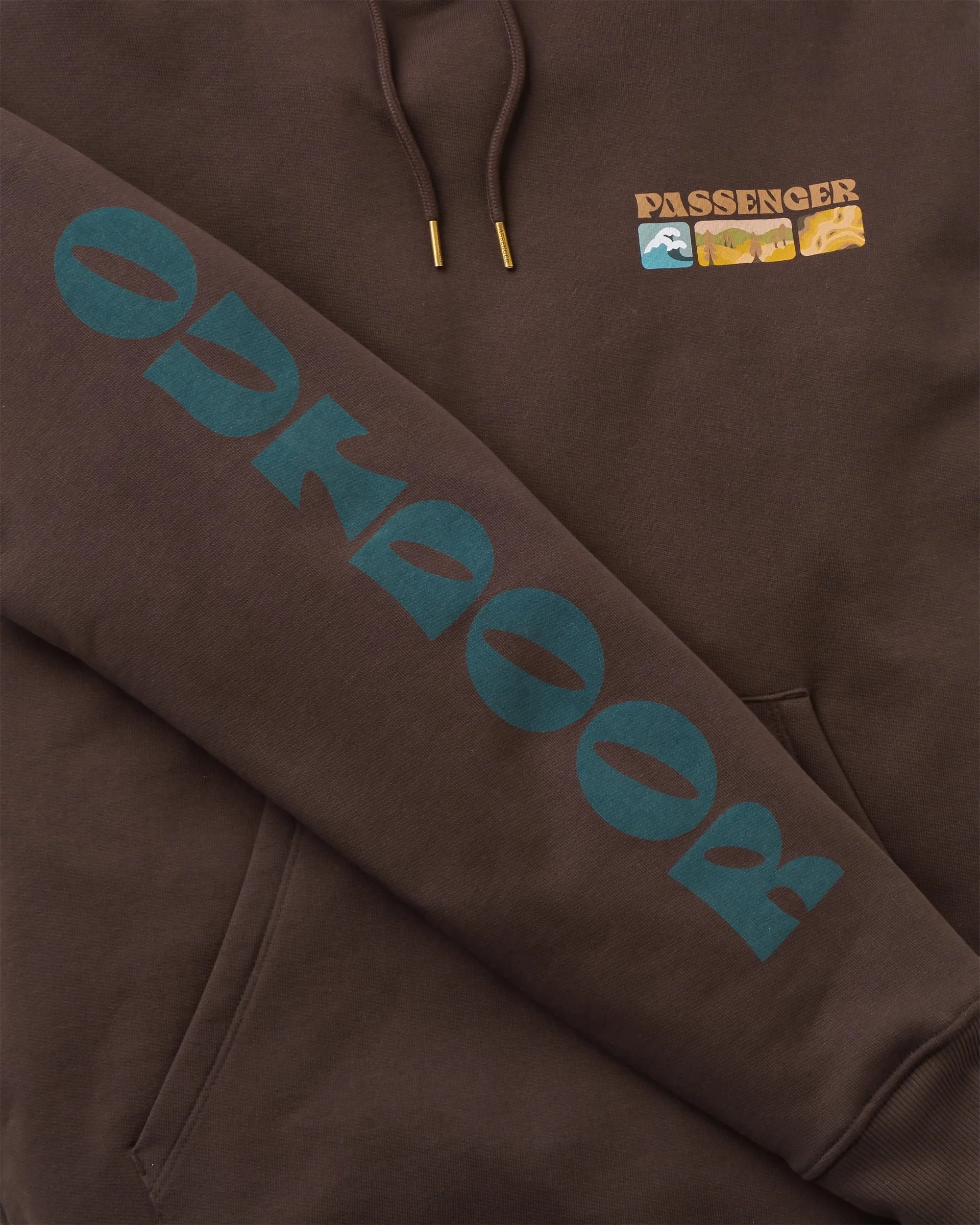 Patches Hoodie - Espresso - Image 5