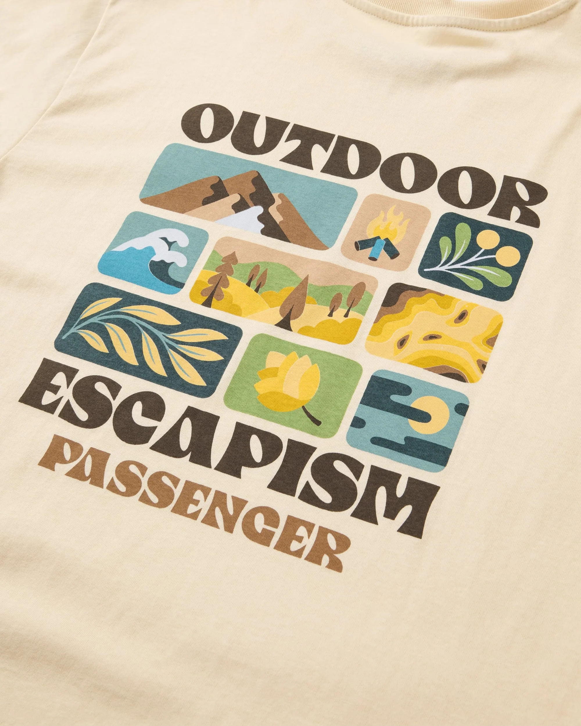 Patches T-Shirt - Birch - Image 4