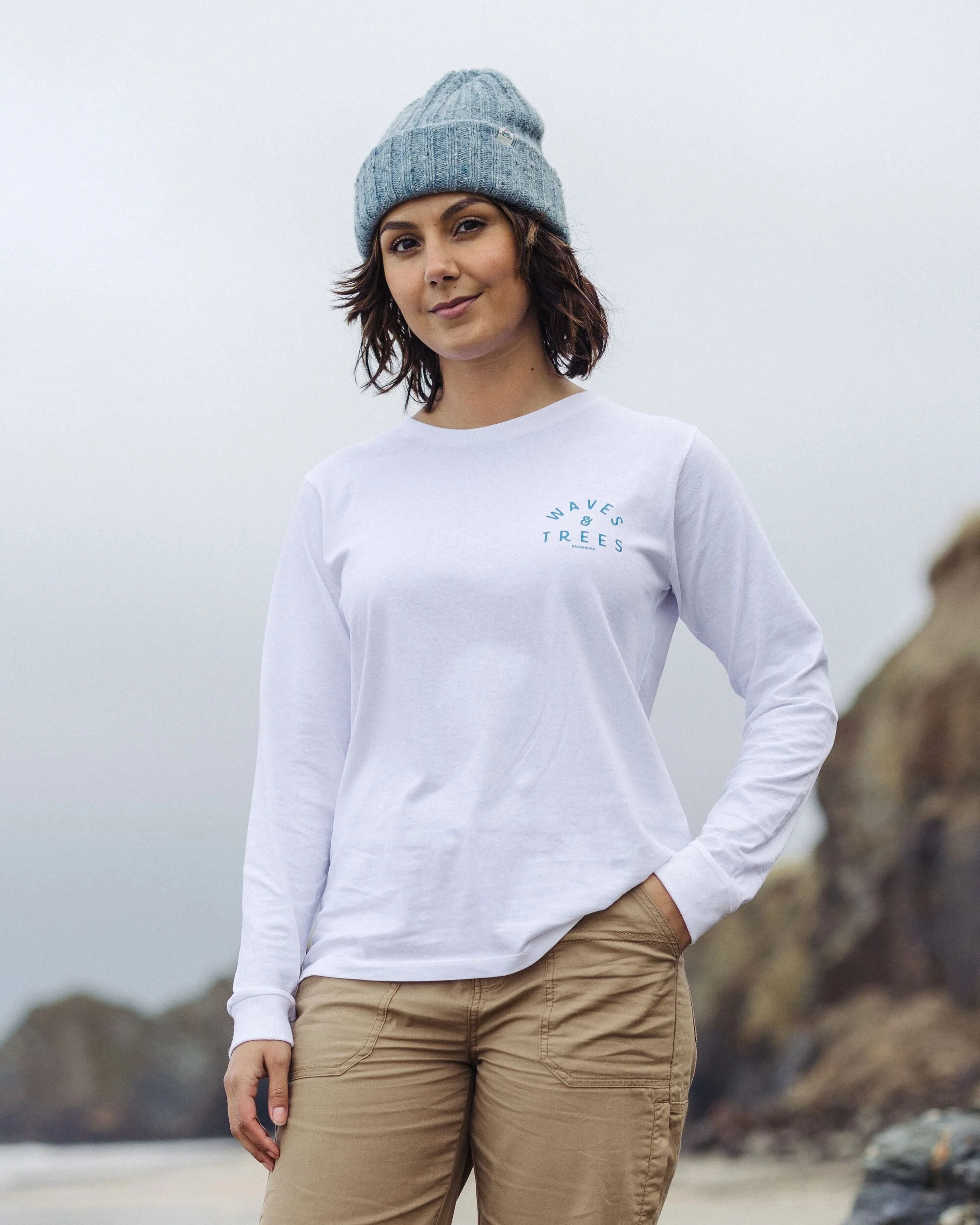 Penida LS T-Shirt - White - Image 4
