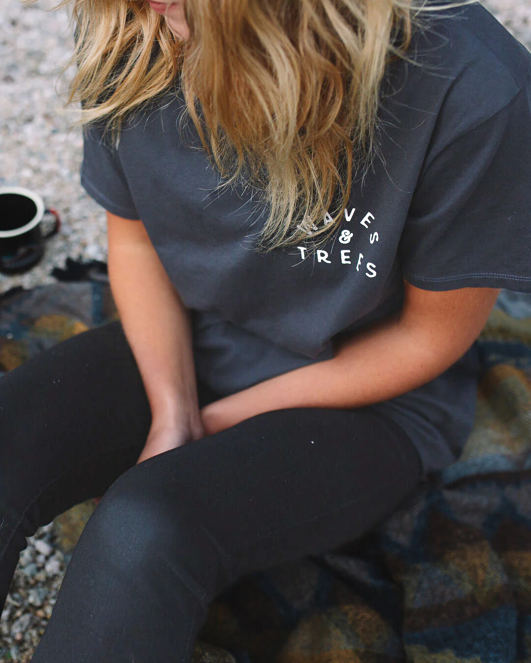 Penida T-Shirt - Charcoal - Image 3