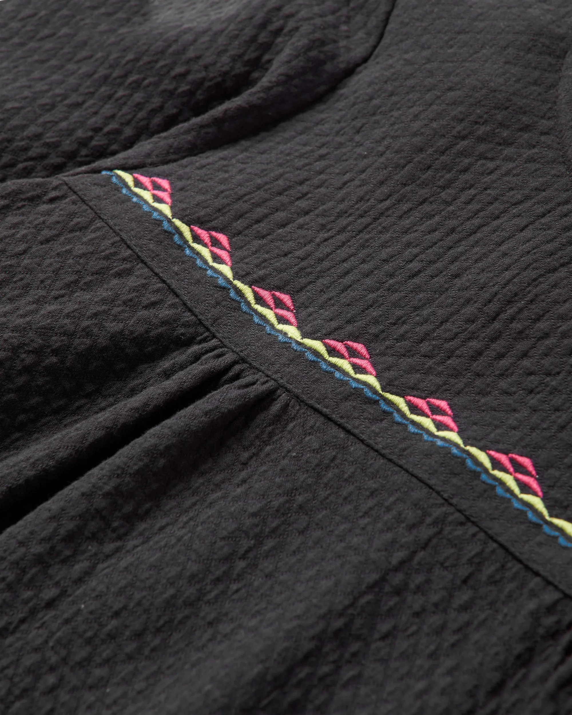 Petal Organic Cotton LS Top - Black - Image 5