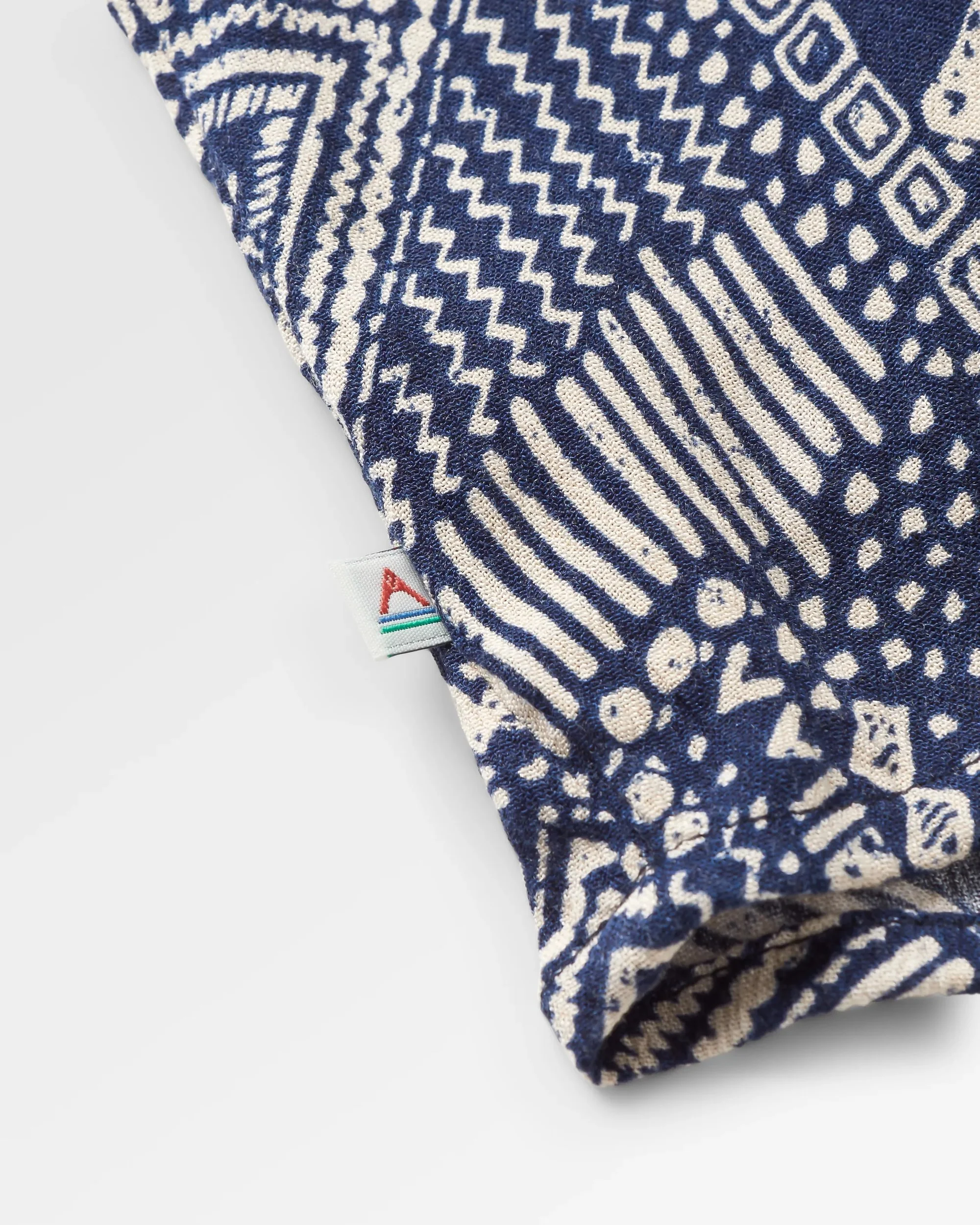 Petal Top - Vintage Patchwork Navy - Image 8