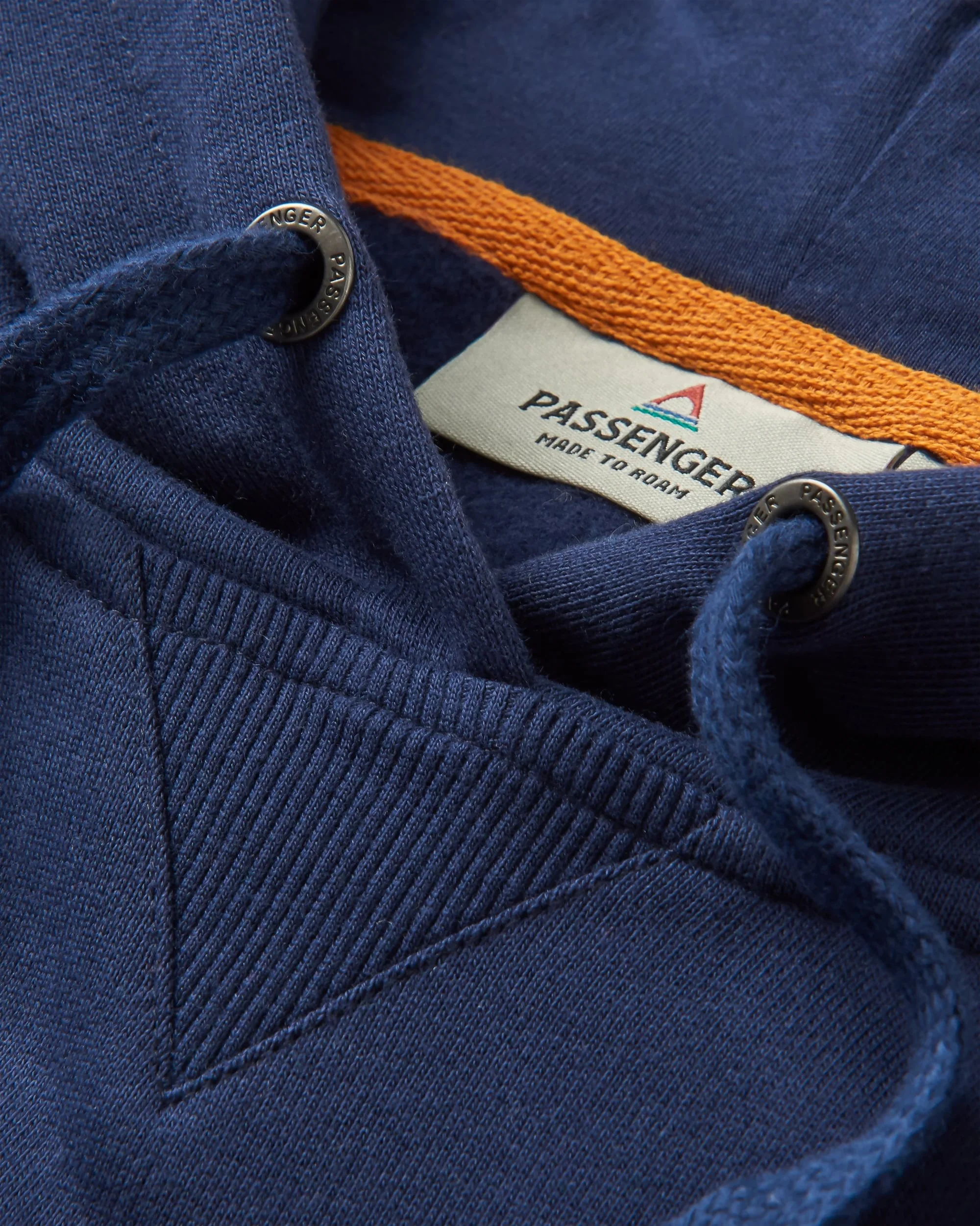 Phoenix Organic Cotton Hoodie - Rich Navy - Image 9