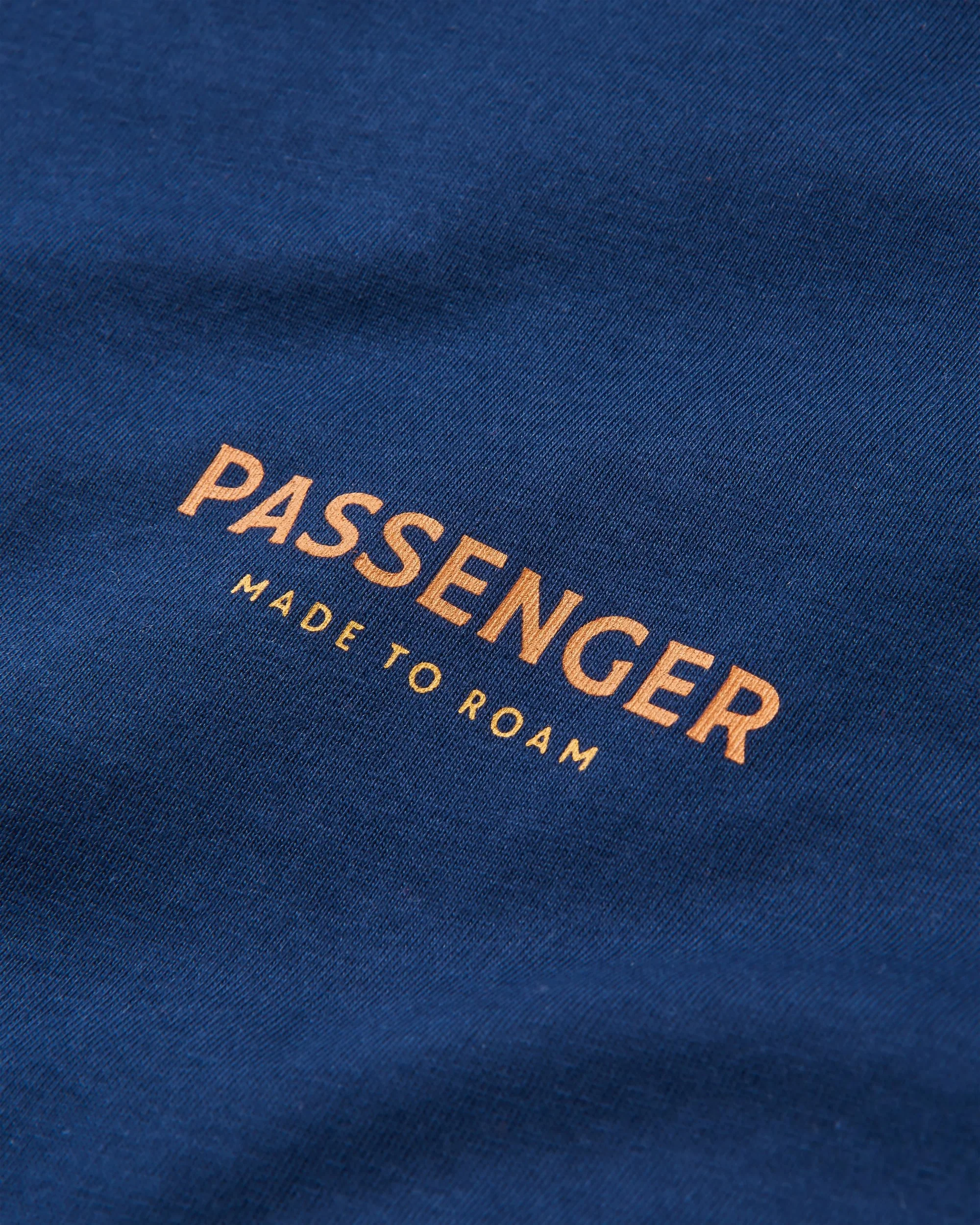 Phoenix Organic Cotton LS T-Shirt - Rich Navy - Image 4