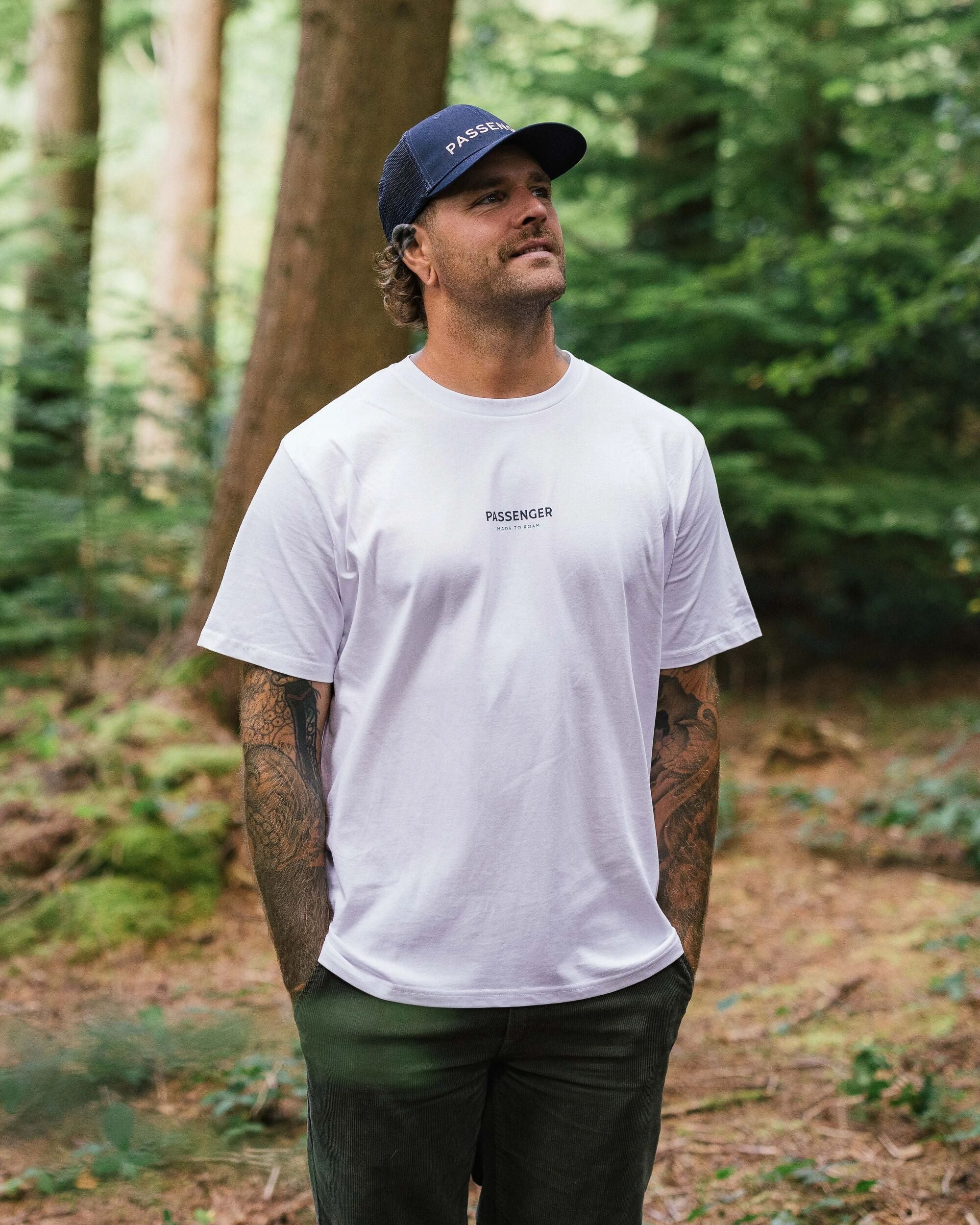 Phoenix Organic Cotton T-Shirt - White - Image 3