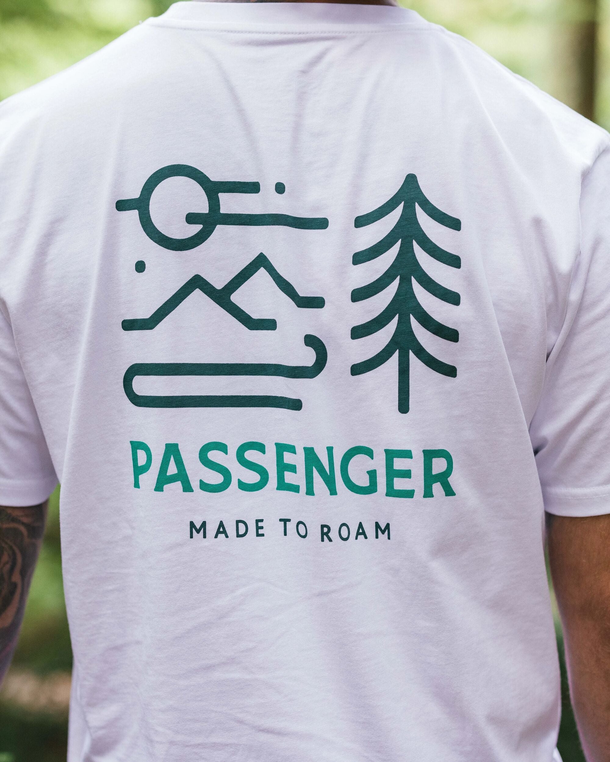 Phoenix Organic Cotton T-Shirt - White - Image 4