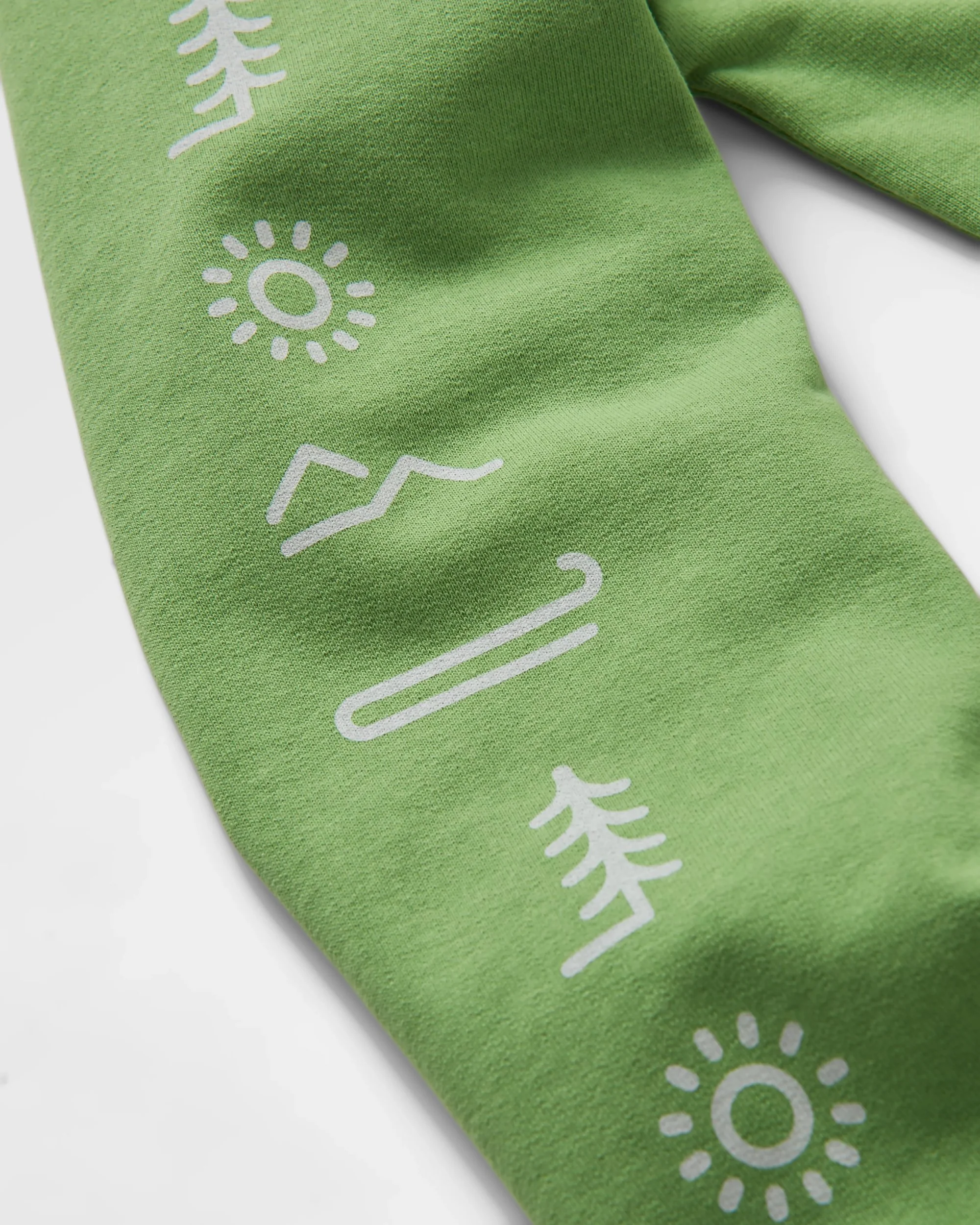 Phoenix Oversized Sweatshirt - Pear Green - Image 8