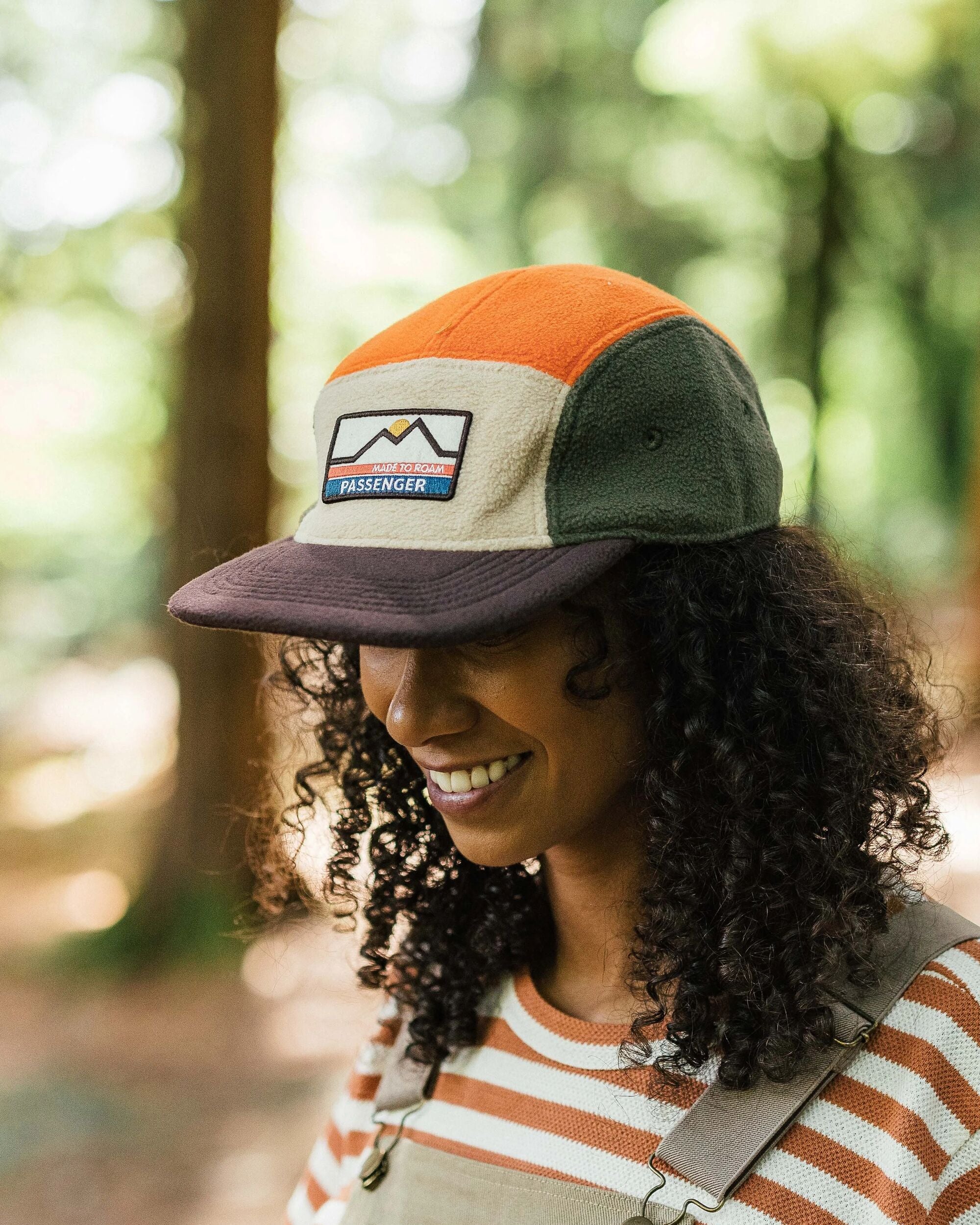 Pine Polar Fleece Cap - Sunrise Orange Multi - Image 2