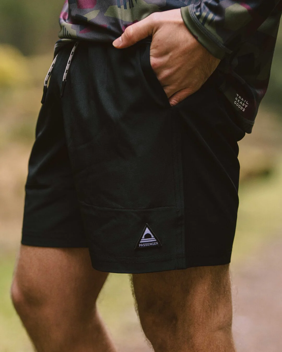 Porto All Purpose Swim Short - Black - Image 3