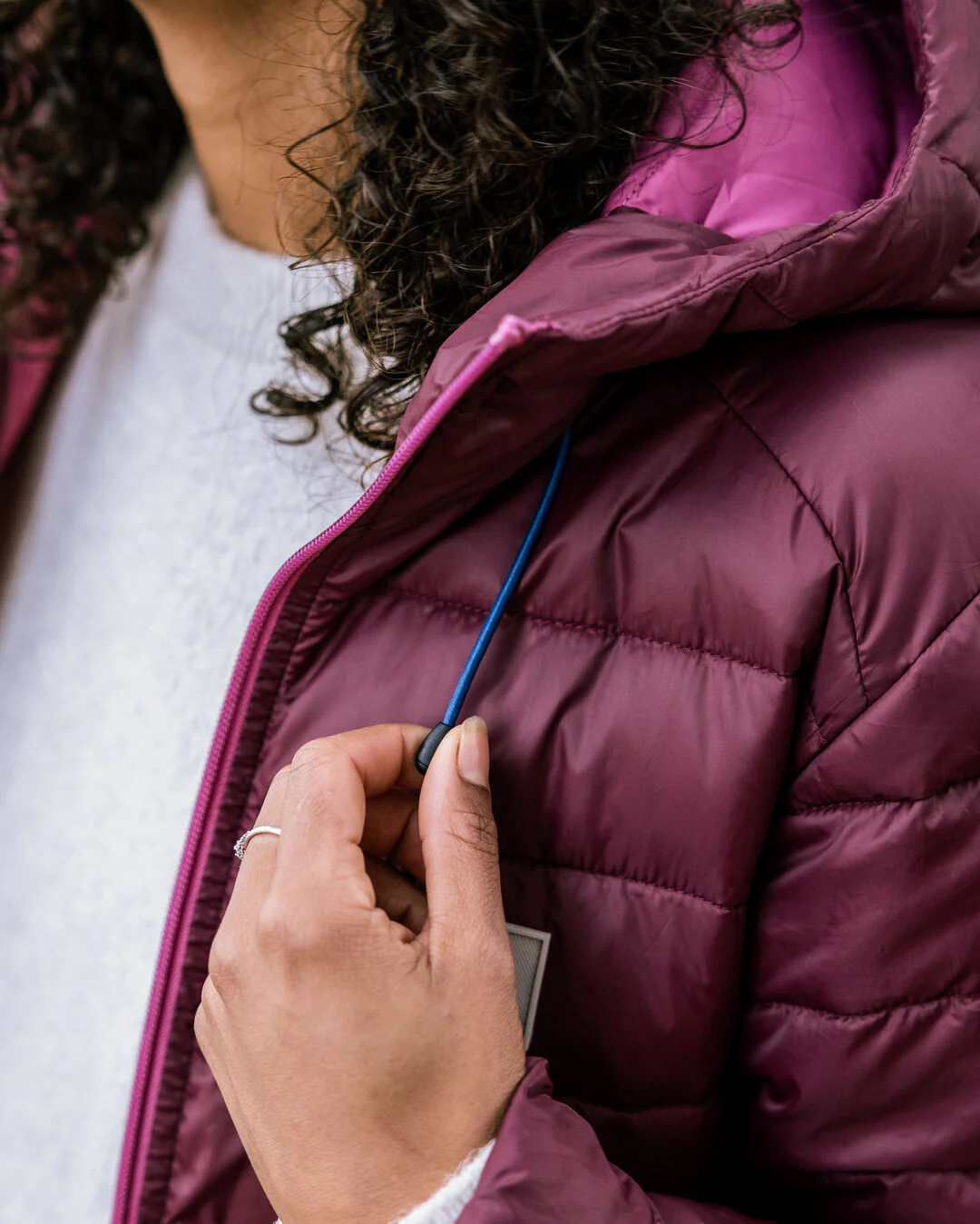 Pow 2.0 Insulated Jacket - Wine - Image 4