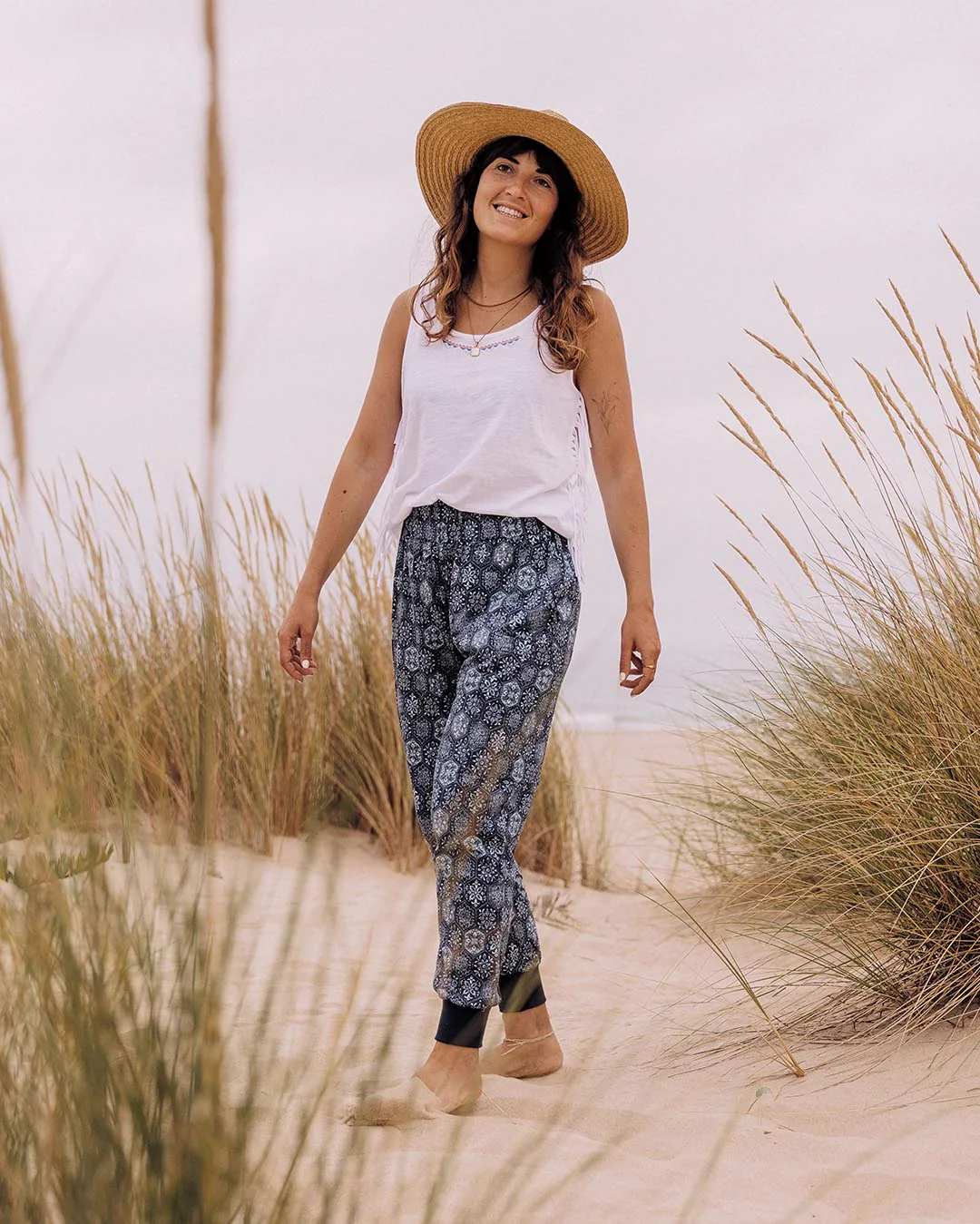Puerto Trouser - Tile Dark Denim - Image 3
