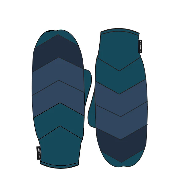 Moonlight Mittens - Tidal Blue - Image 6