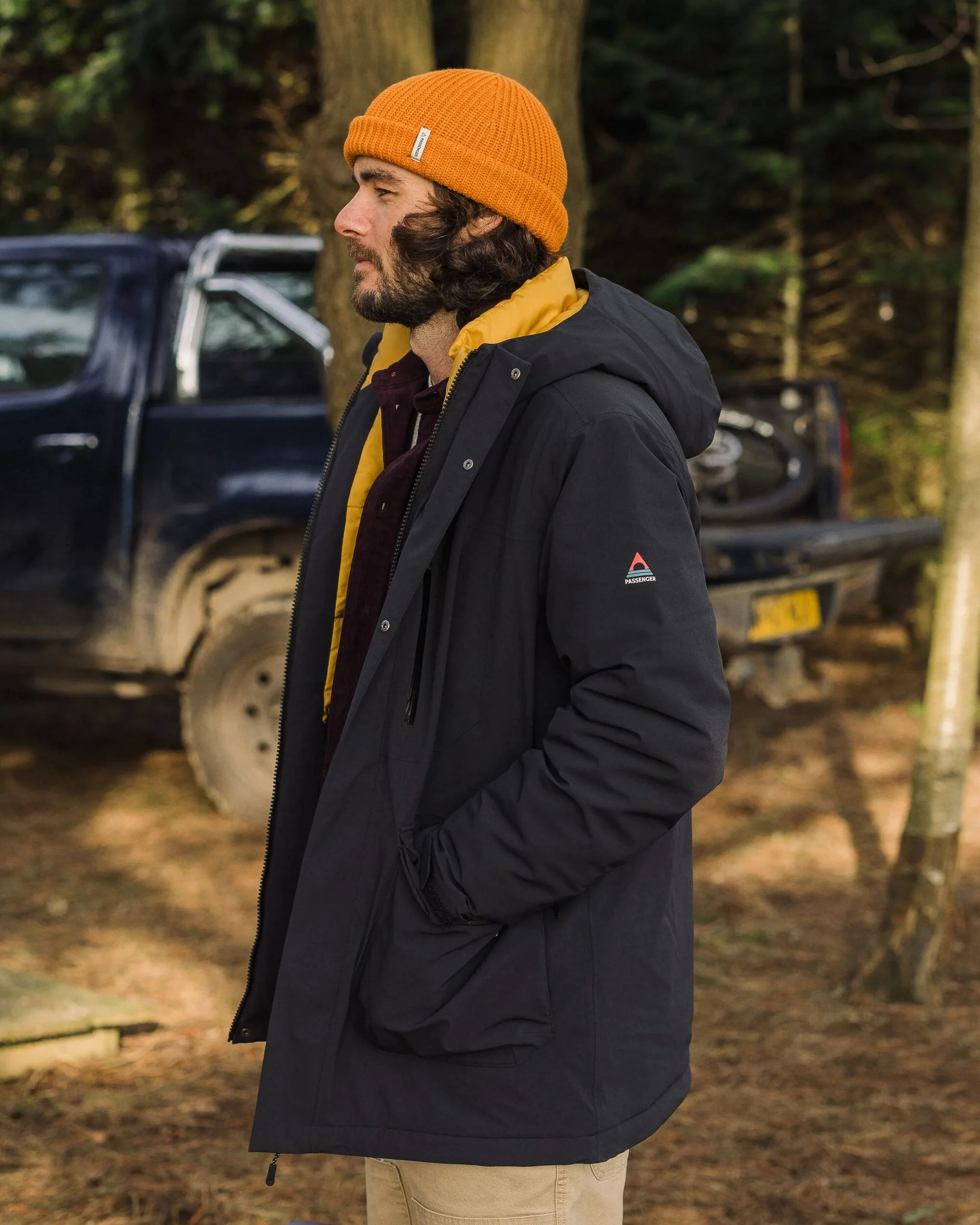 Rainier Waterproof Parka - Black - Image 3